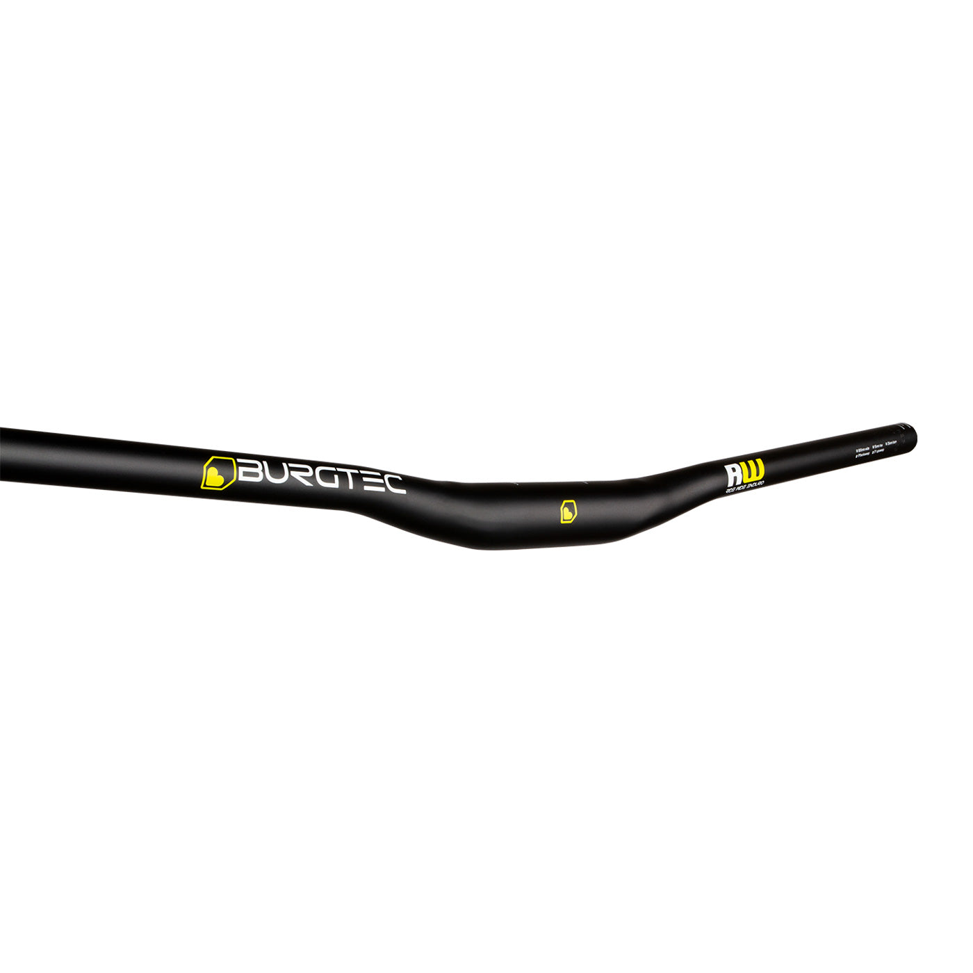 Burgtec Ride Wide Enduro Riser Bar, (35.0) 15mm/800mm, Black-0