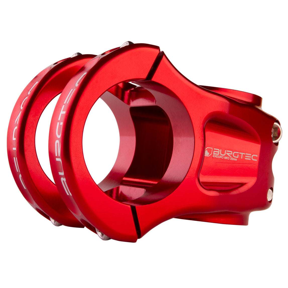 Burgtec Enduro MK3 Stem, (35.0) 0d x 35mm, Race Red-0