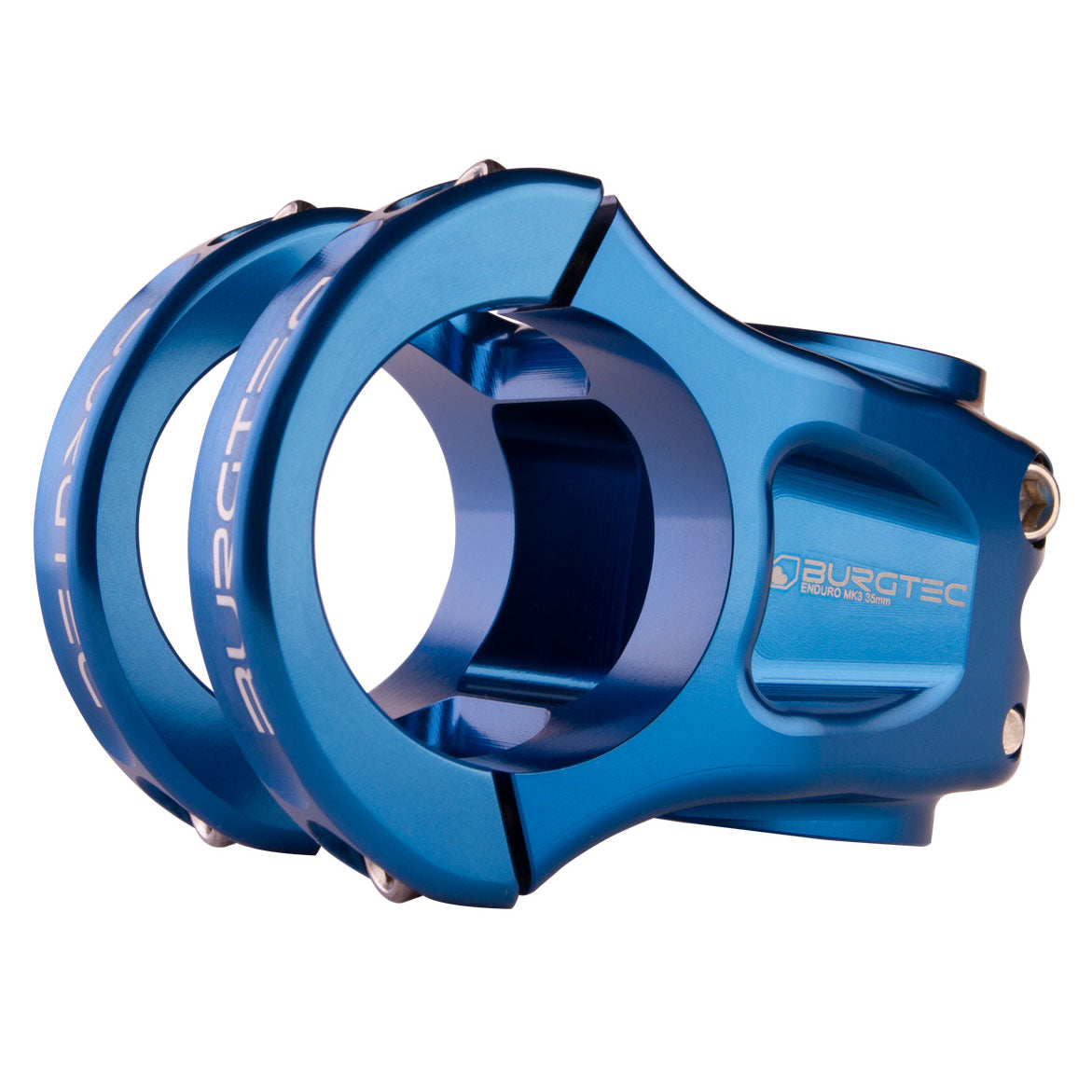 Burgtec Enduro MK3 Stem, (35.0) 0d x 35mm, Deep Blue-0