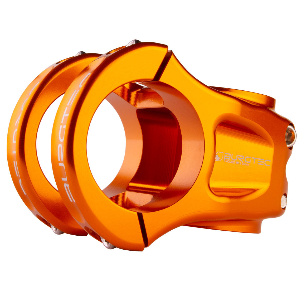 Burgtec Enduro MK3 Stem, (35.0) 0d x 35mm, Iron Bro Orange-0