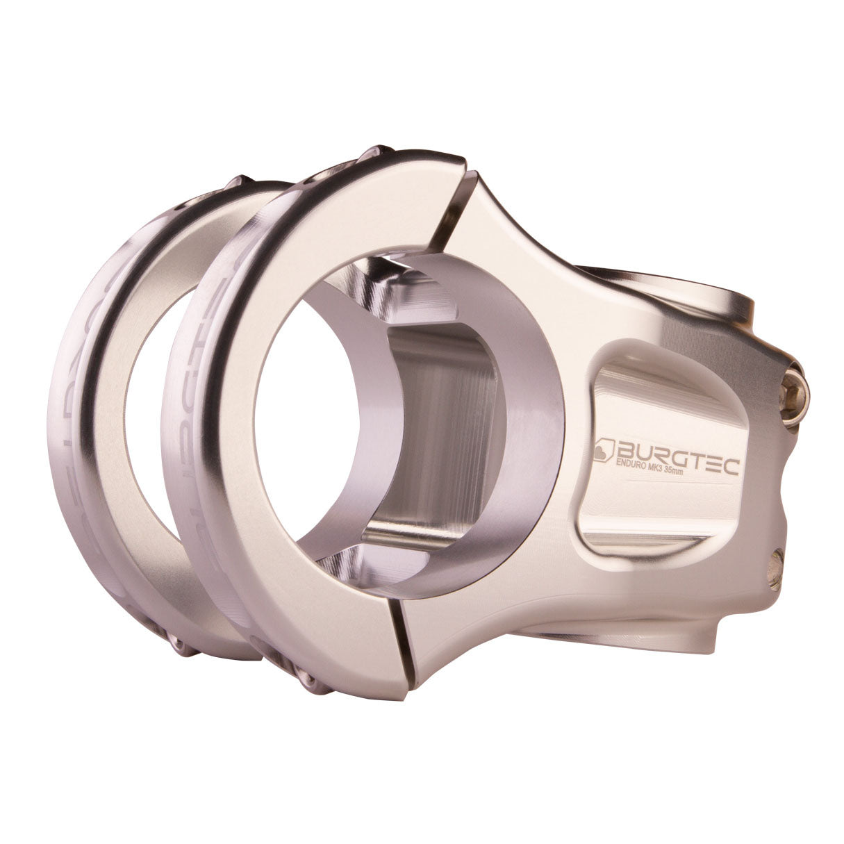 Burgtec Enduro MK3 Stem, (35.0) 0d x 35mm, Rhodium Silver-0