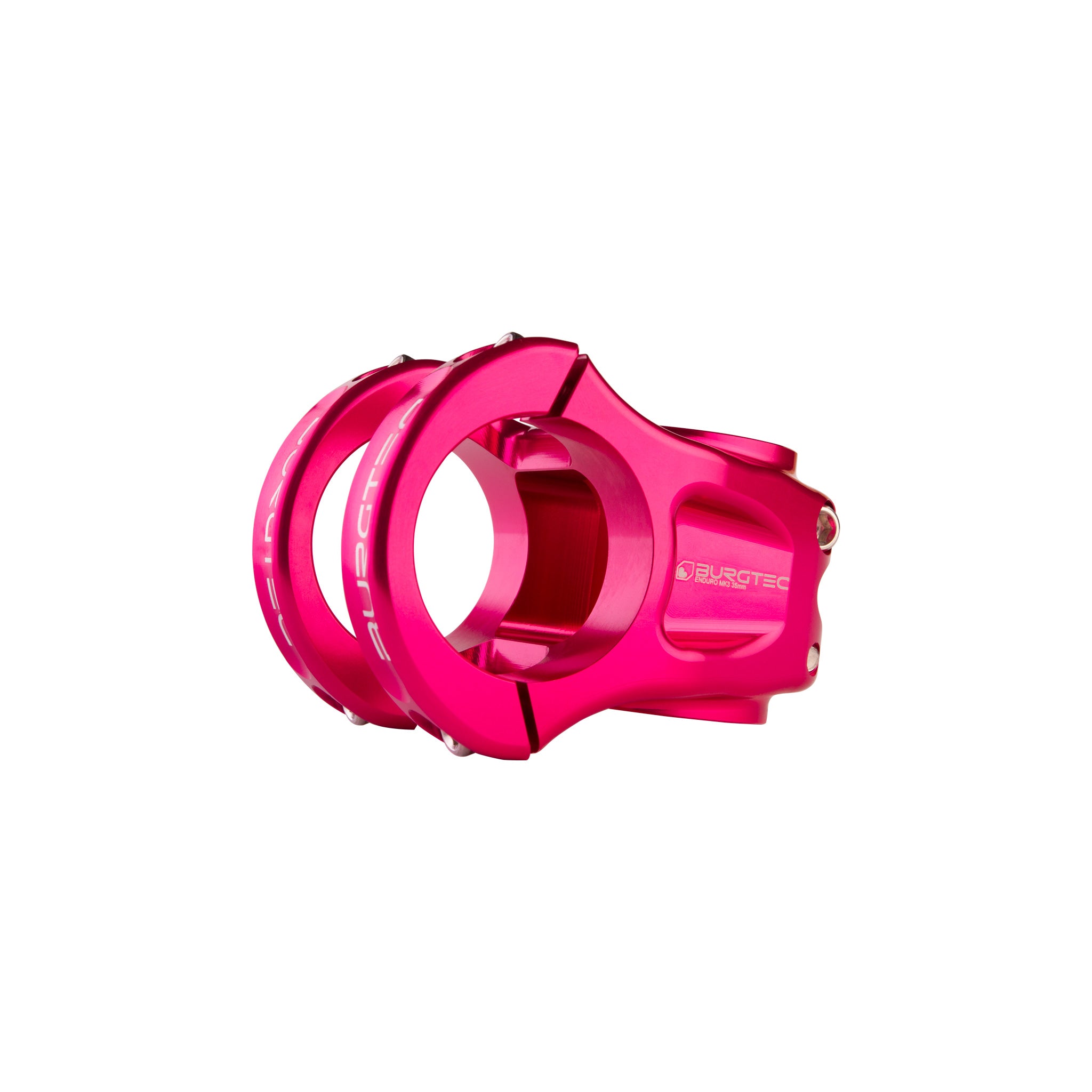Burgtec Enduro MK3 Stem, (35.0) 0d x 35mm, Toxic Barbie Pink-0