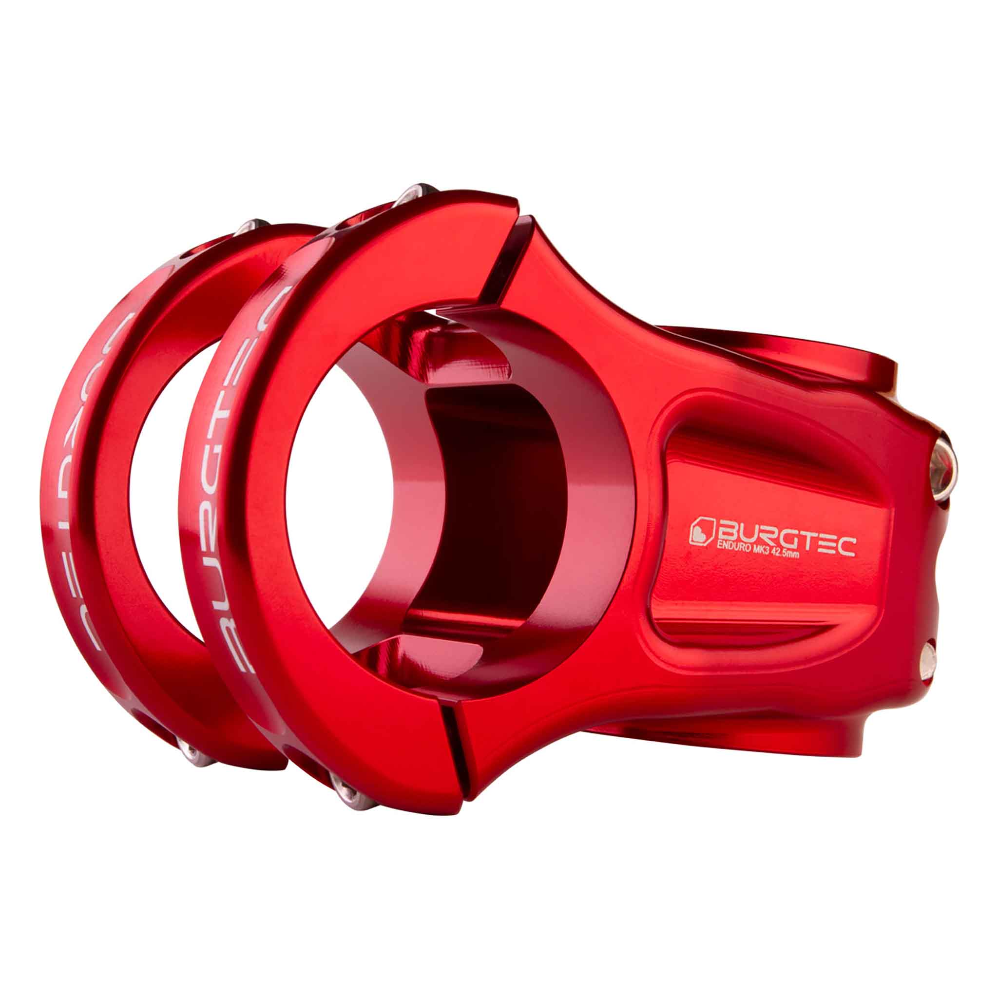 Burgtec Enduro MK3 Stem, (35.0) 0d x 42.5mm, Race Red-0