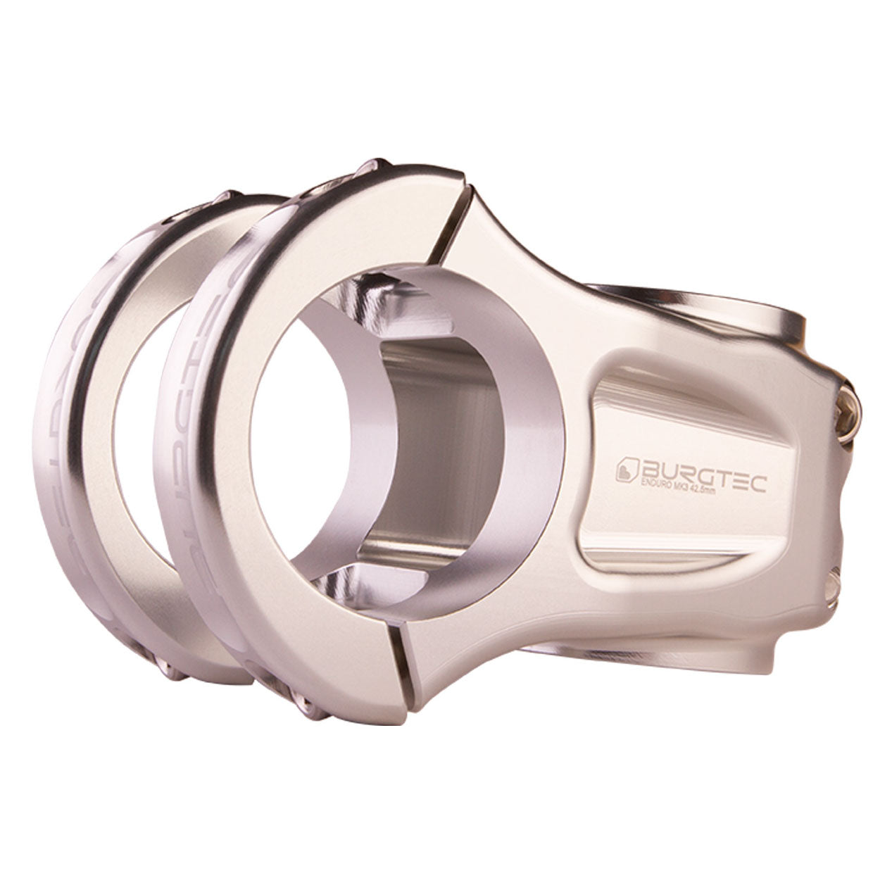 Burgtec Enduro MK3 Stem, (35.0) 0d x 42.5mm, Rhodium Silver-0