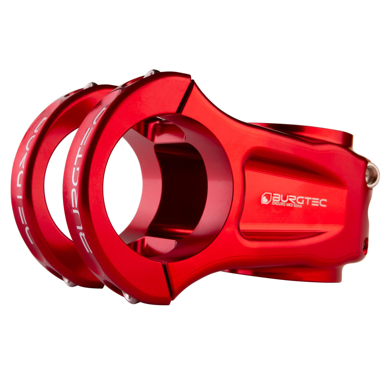 Burgtec Enduro MK3 Stem, (35.0) 0d x 50mm, Race Red-0
