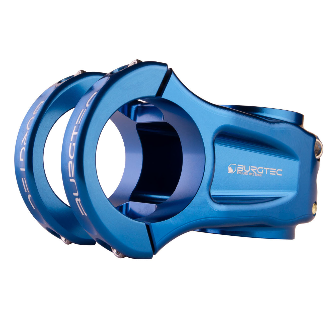 Burgtec Enduro MK3 Stem, (35.0) 0d x 50mm, Deep Blue-0