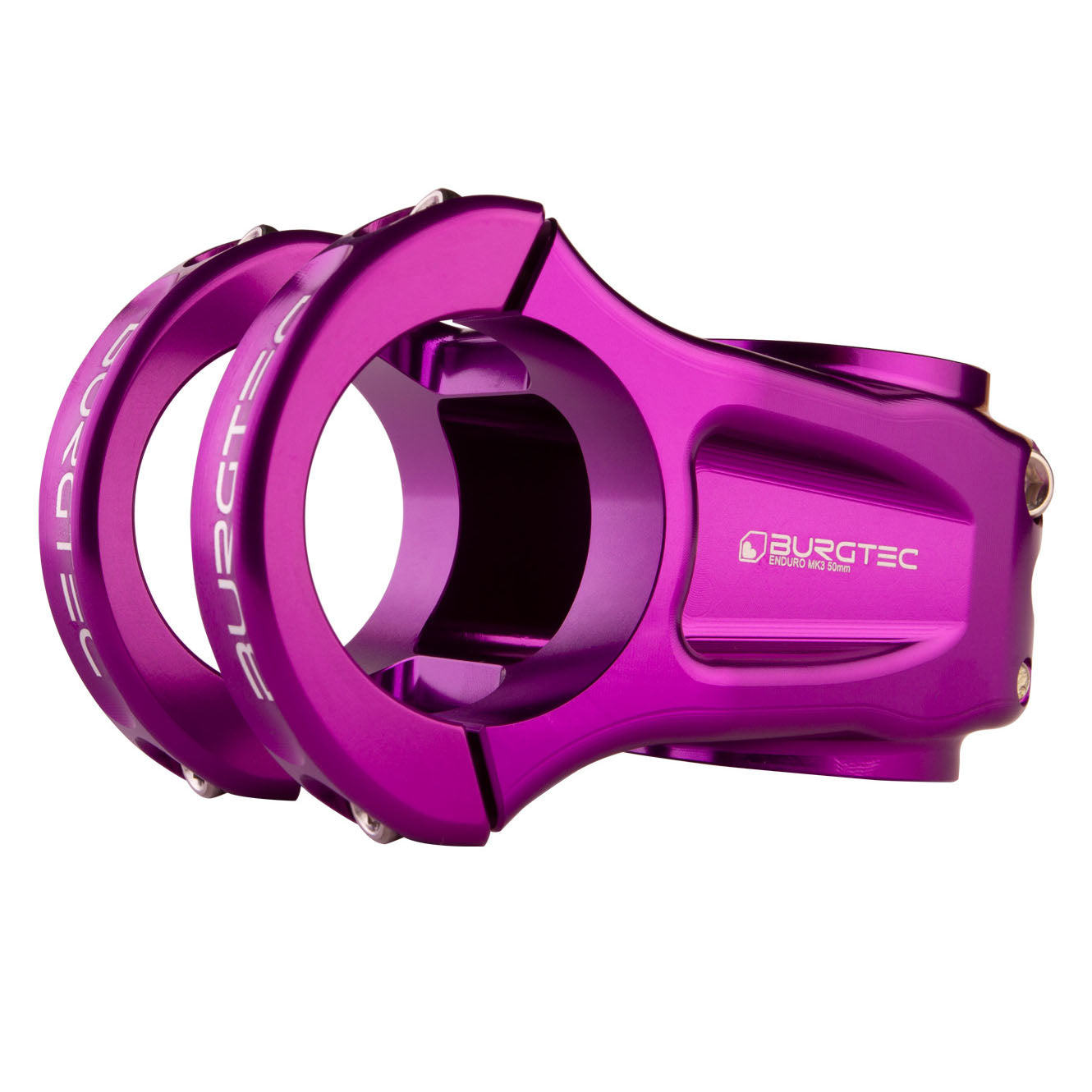 Burgtec Enduro MK3 Stem, (35.0) 0d x 50mm, Purple Rain-0