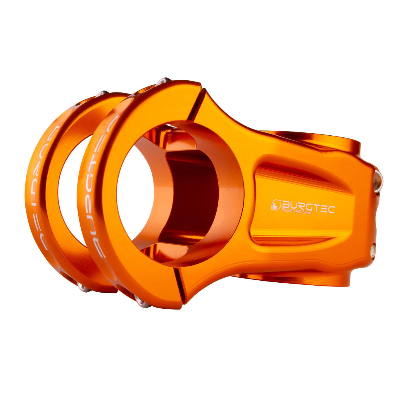 Burgtec Enduro MK3 Stem, (35.0) 0d x 50mm, Iron Bro Orange-0