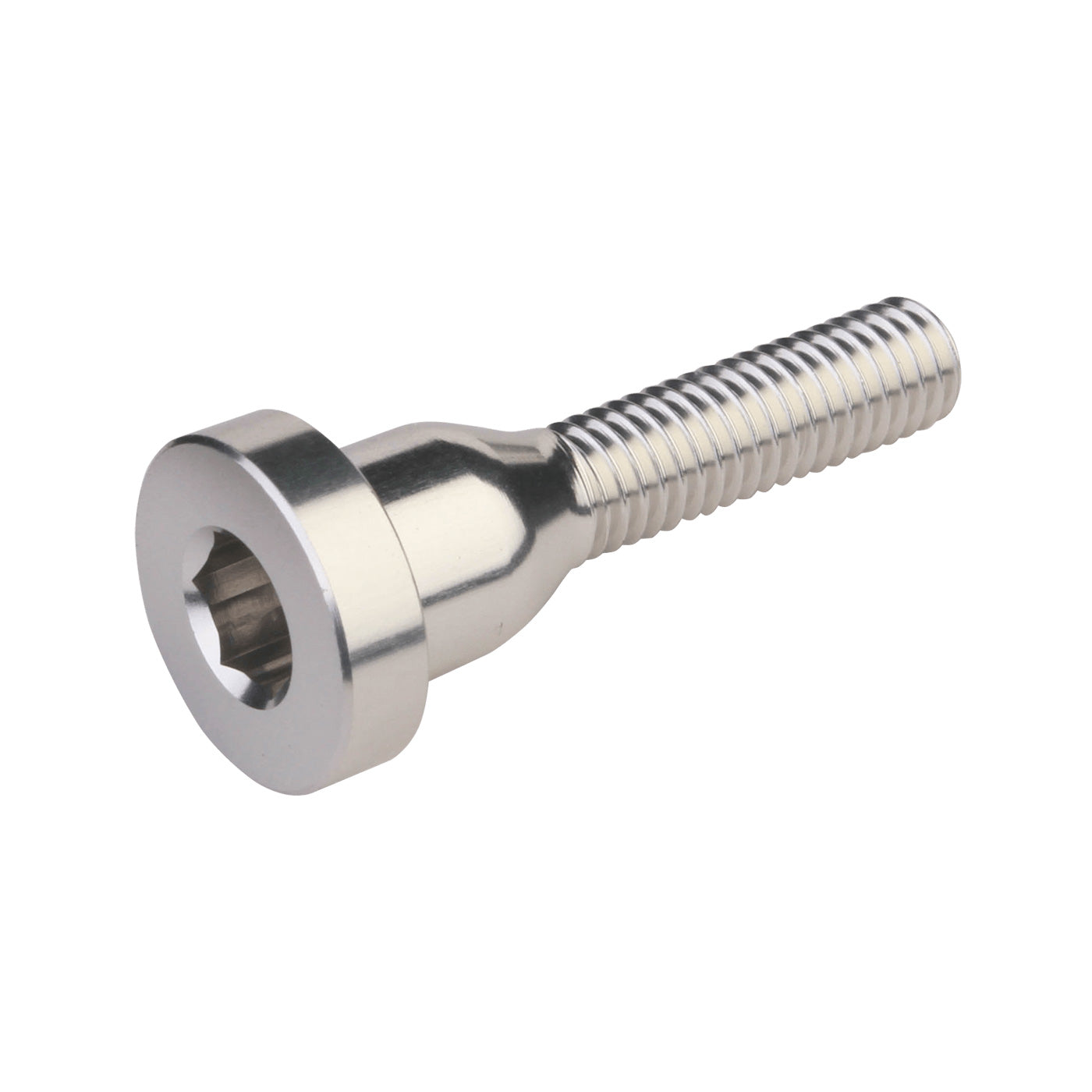 Burgtec Top Cap Bolt, Rhodium Silver-0