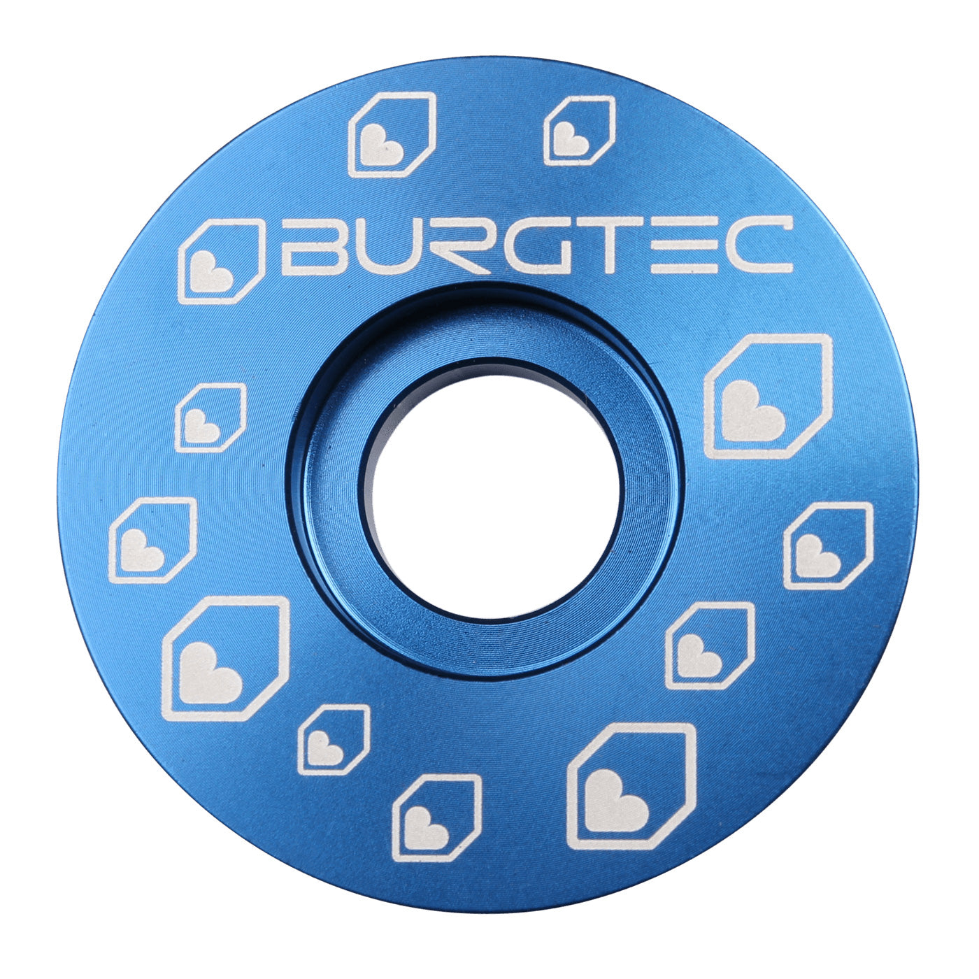 Burgtec Top Cap, Deep Blue-0