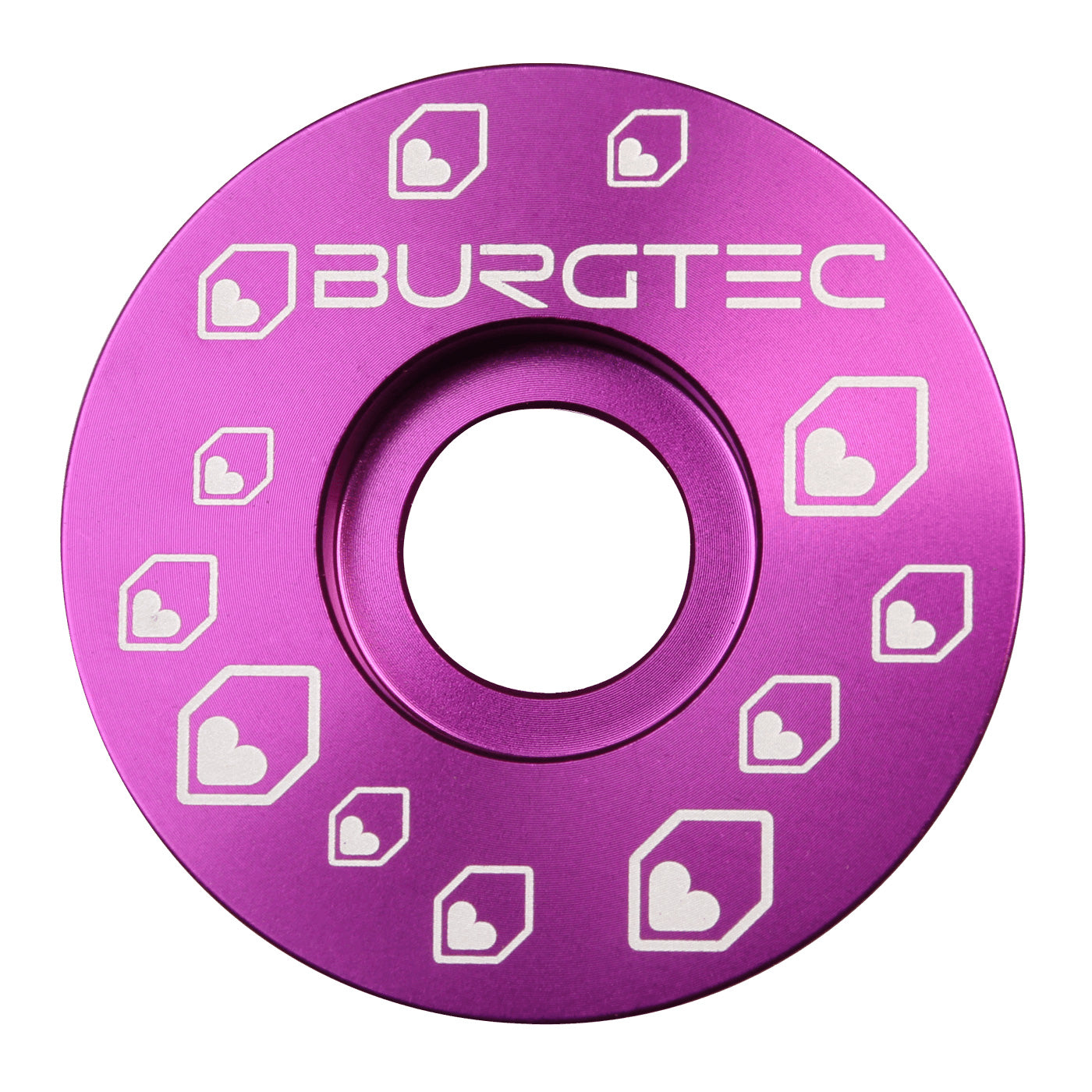 Burgtec Top Cap, Purple Rain-0