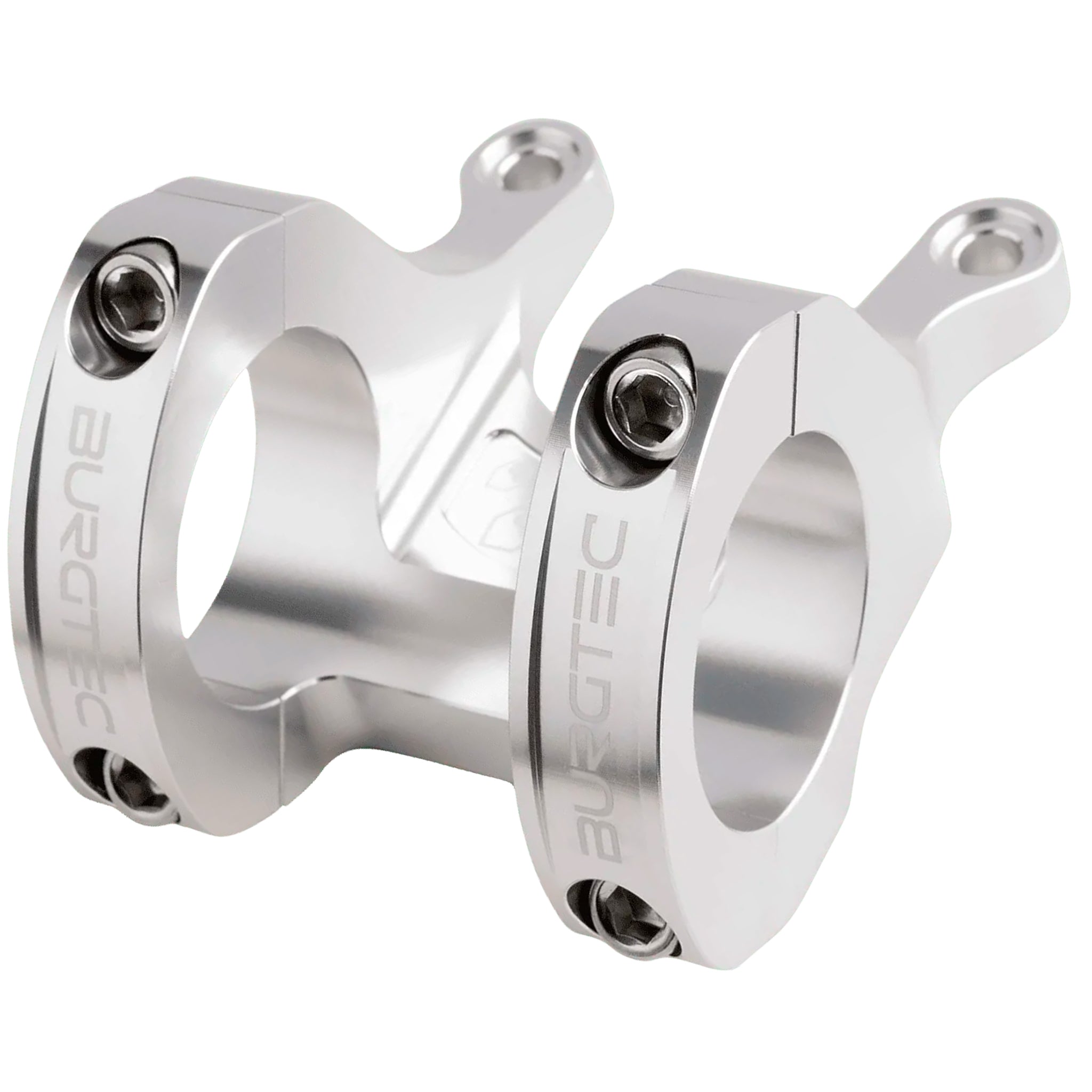 Burgtec MK3 Direct Mount Stem, (35) 45mm, Rhodium Silver-0
