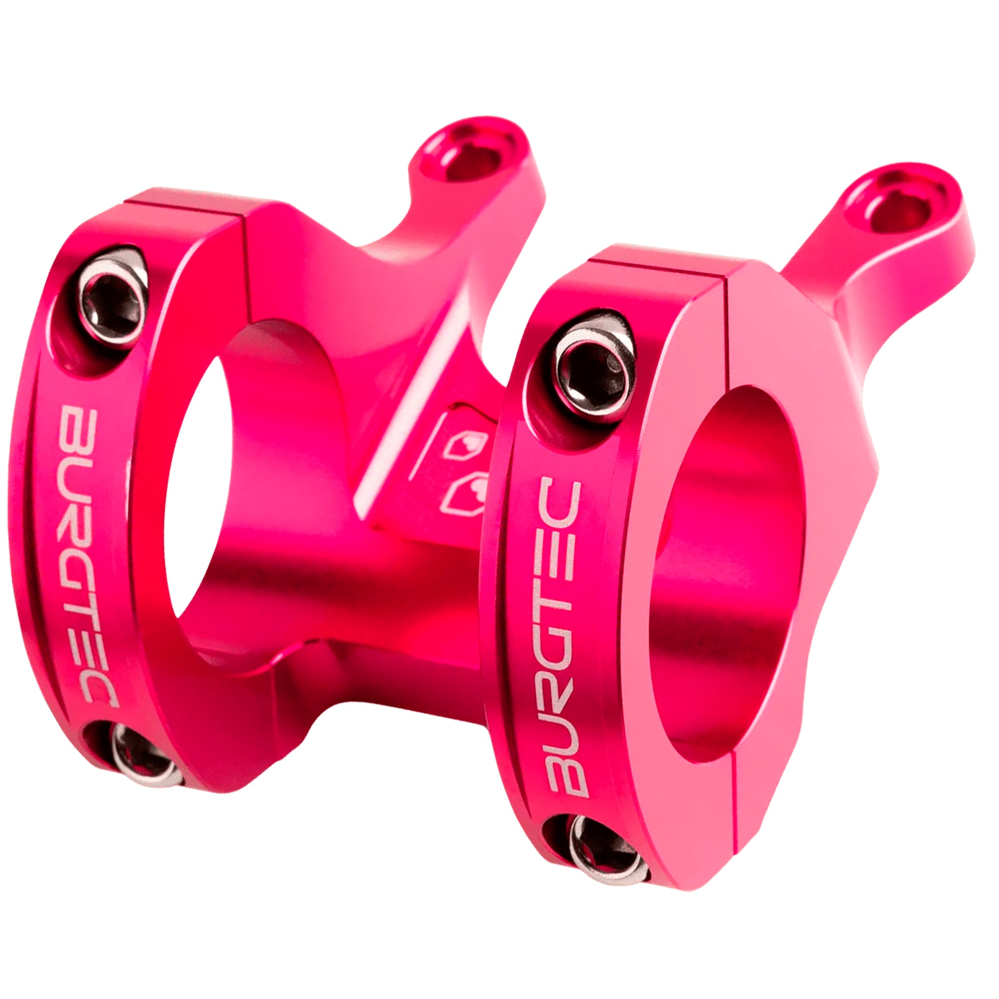 Burgtec MK3 Direct Mount Stem, (35) 50mm, Toxic Barbie Pink-0
