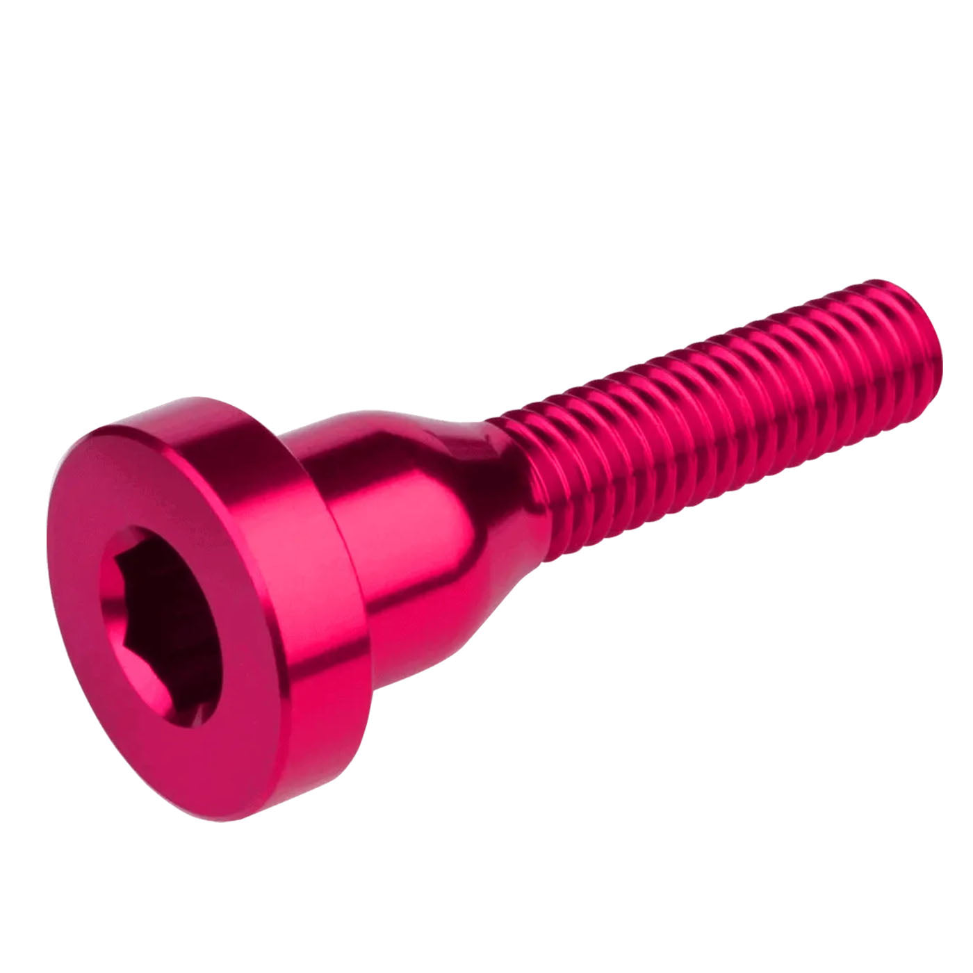 Burgtec Top Cap Bolt, Toxic Barbie Pink-0