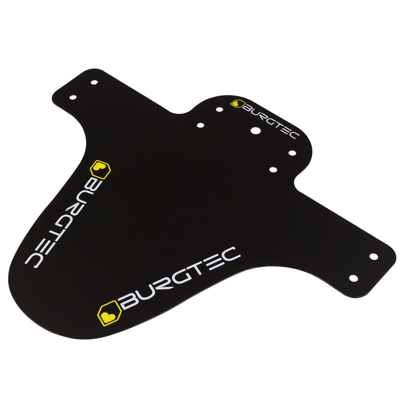 Burgtec Mudguard Front Fender, Universal Fit, Black-0