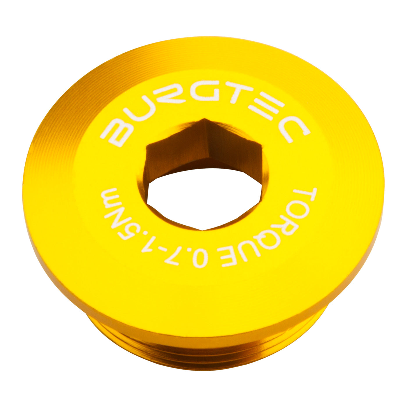 Burgtec Shimano Crank Bolt, Bullion Gold-0