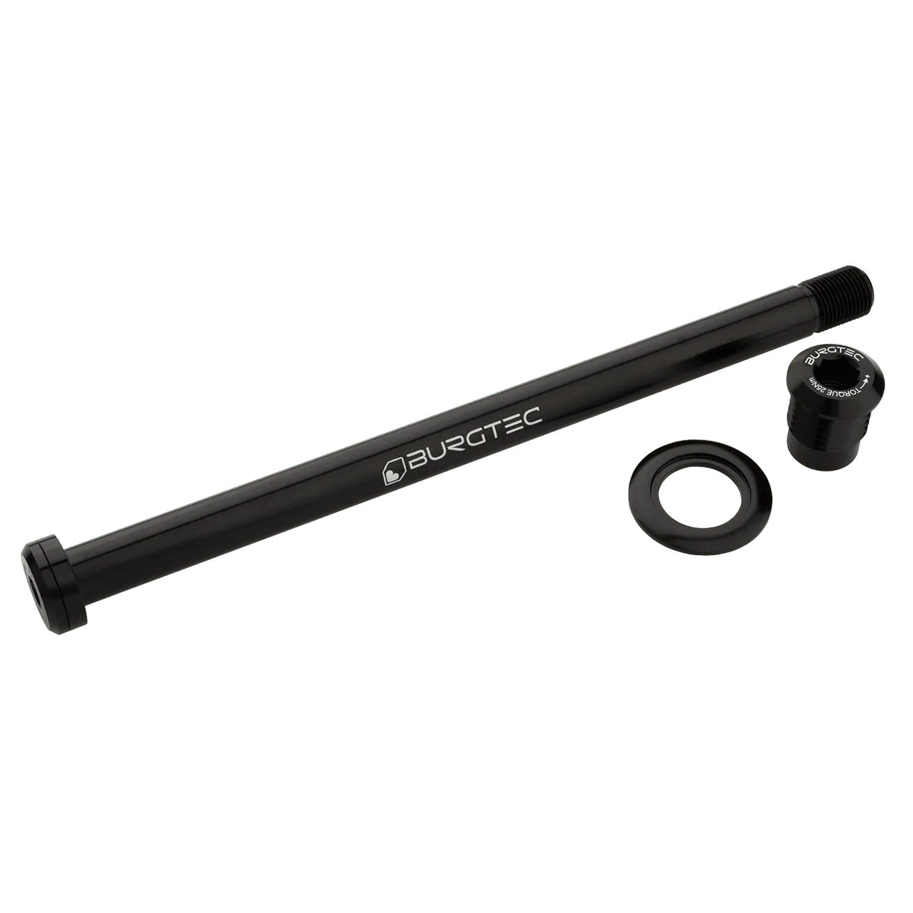 Burgtec Trek 184.5mm Rear Axle, Burgtec Black-0