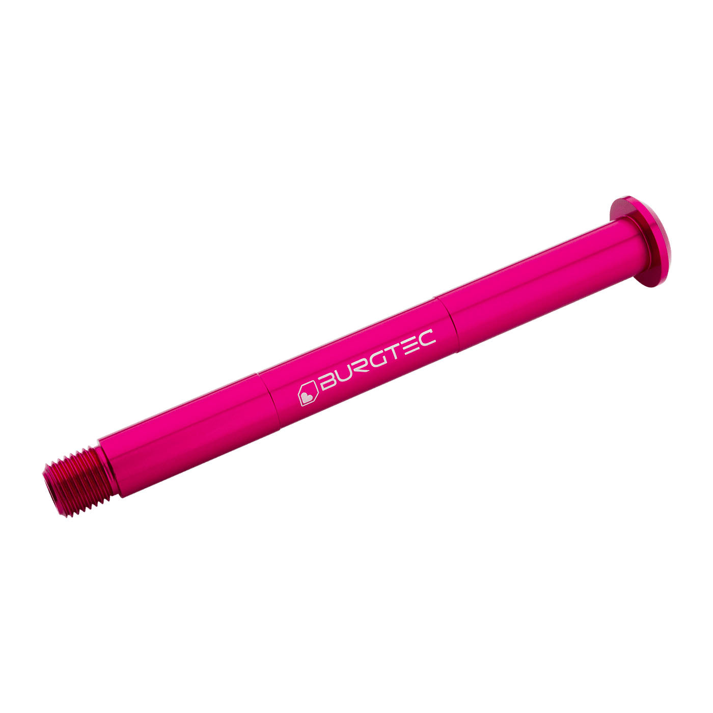 Burgtec Fox Fork Pre-2021 Axle, 15x110mm, Toxic Barbie Pink-0