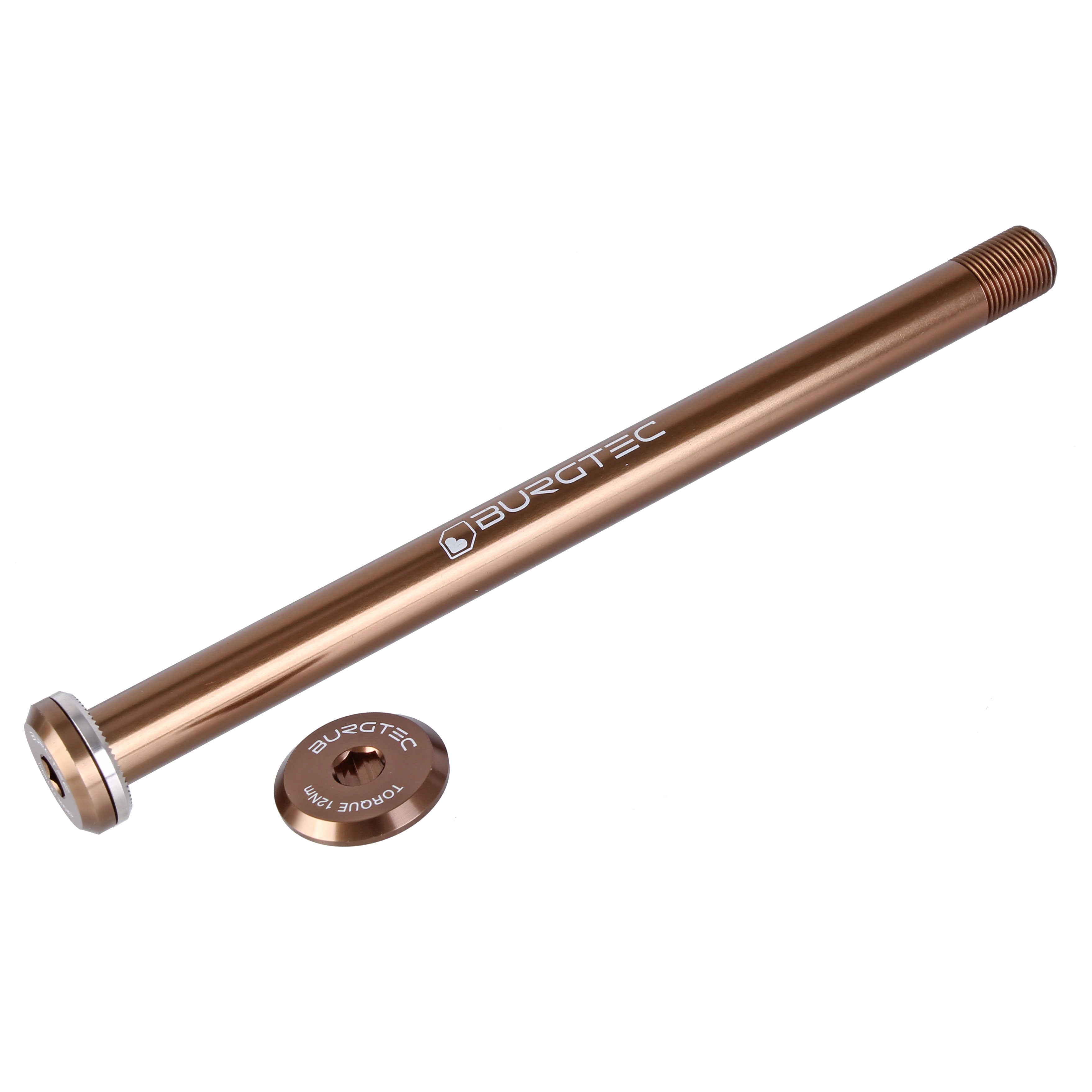 Burgtec Santa Cruz Rear Axle, 12x168.5mm, Kash Bronze-0