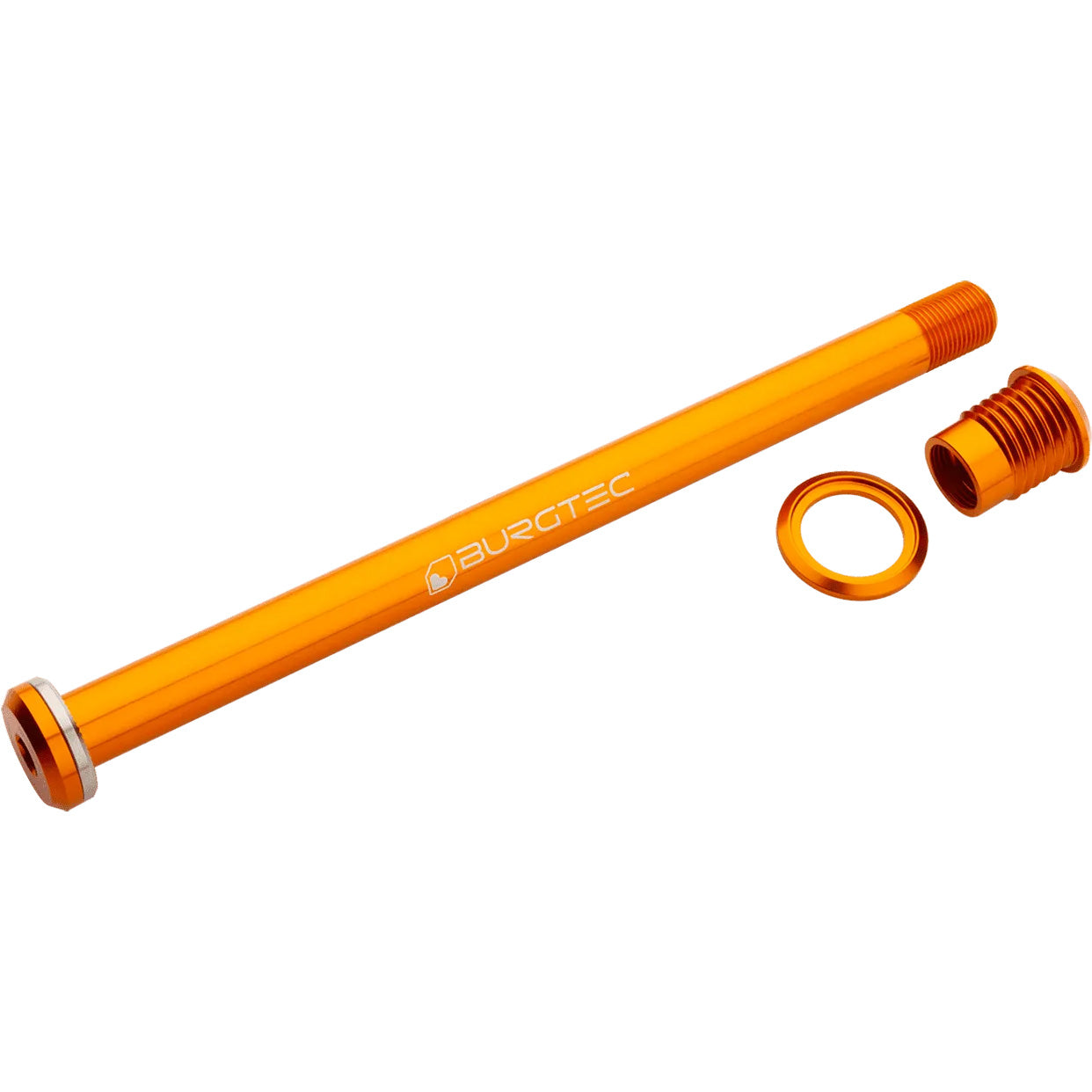 Burgtec Santa Cruz Rear Axle, 12x173.7mm, Iron Bro Orange-0