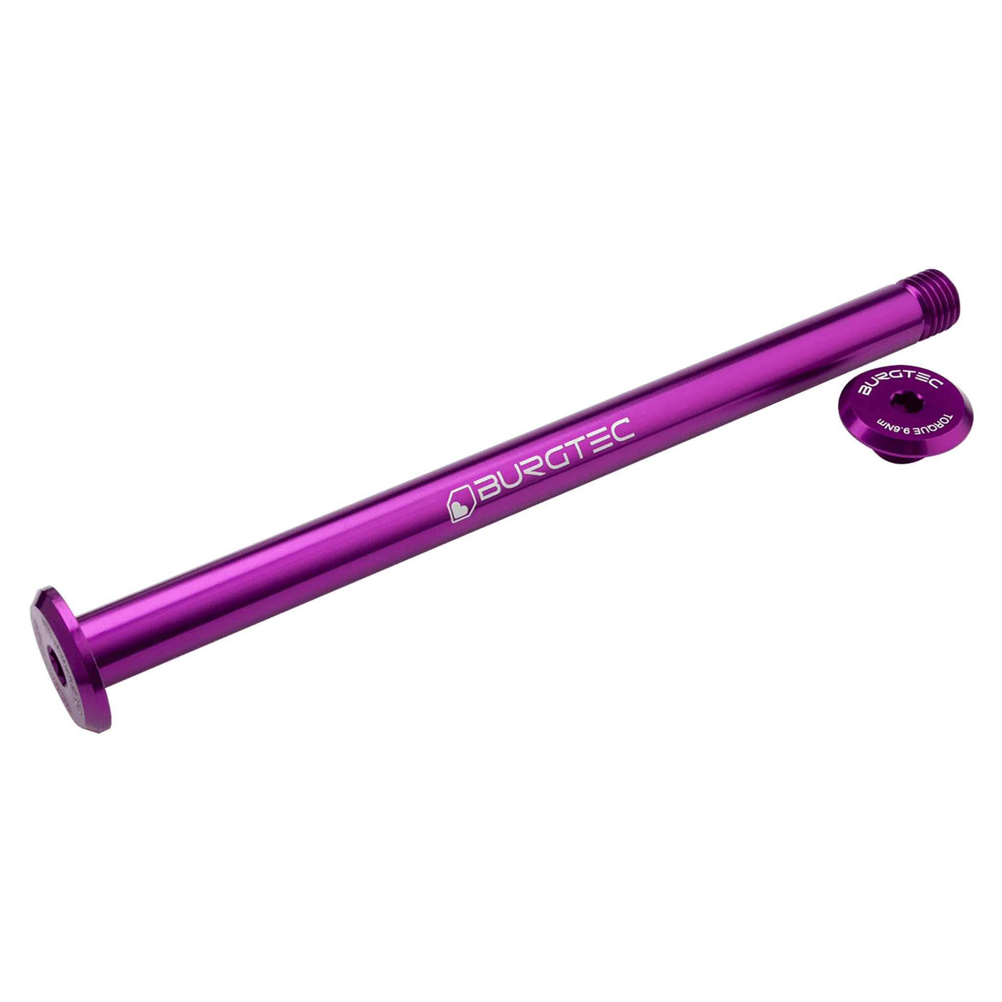 Burgtec Evil SuperBoost+ Rear Axle, 12x180, Purple Rain-0
