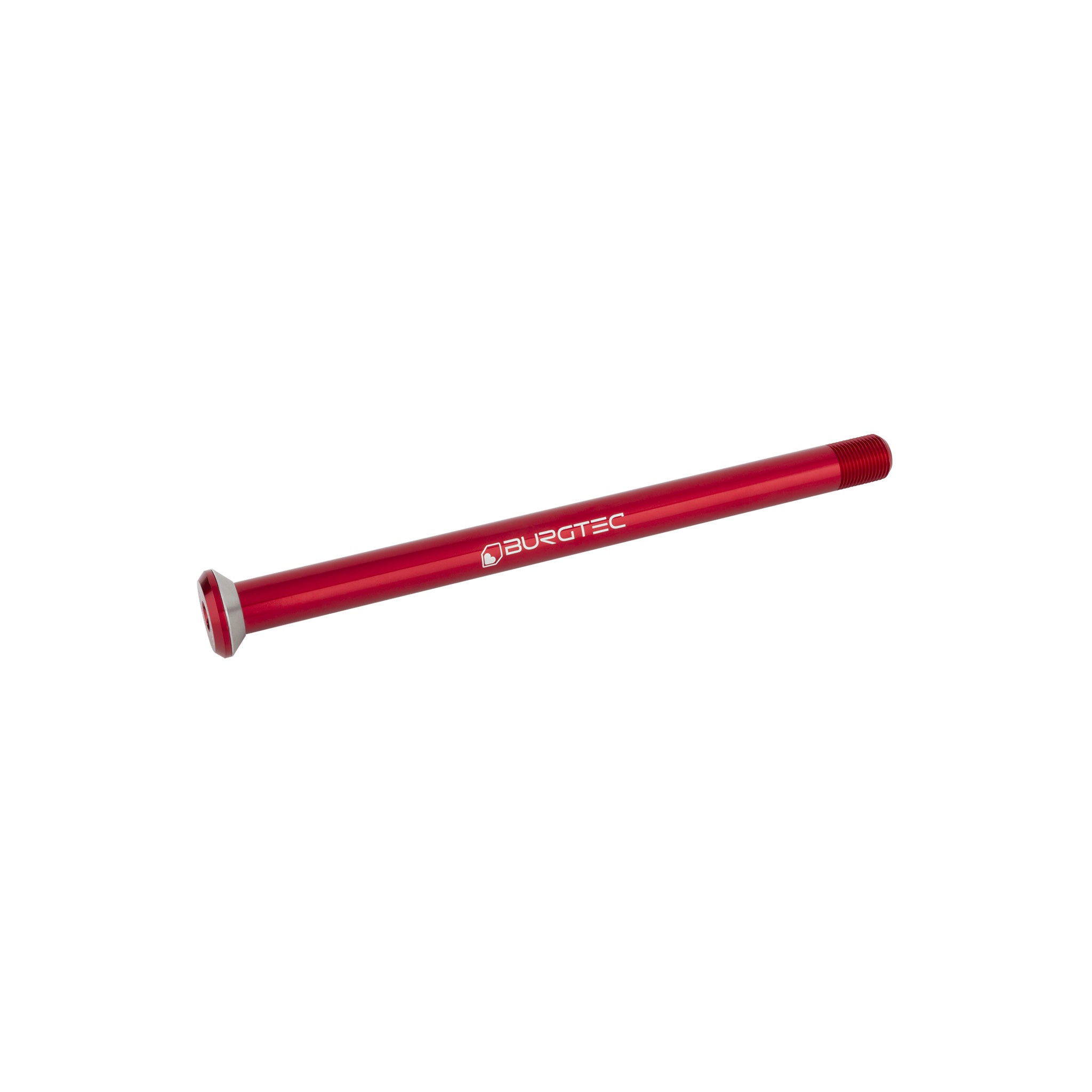 Burgtec Specialized 172mm Rear Axle, 12x1.0mm, Race Red-0