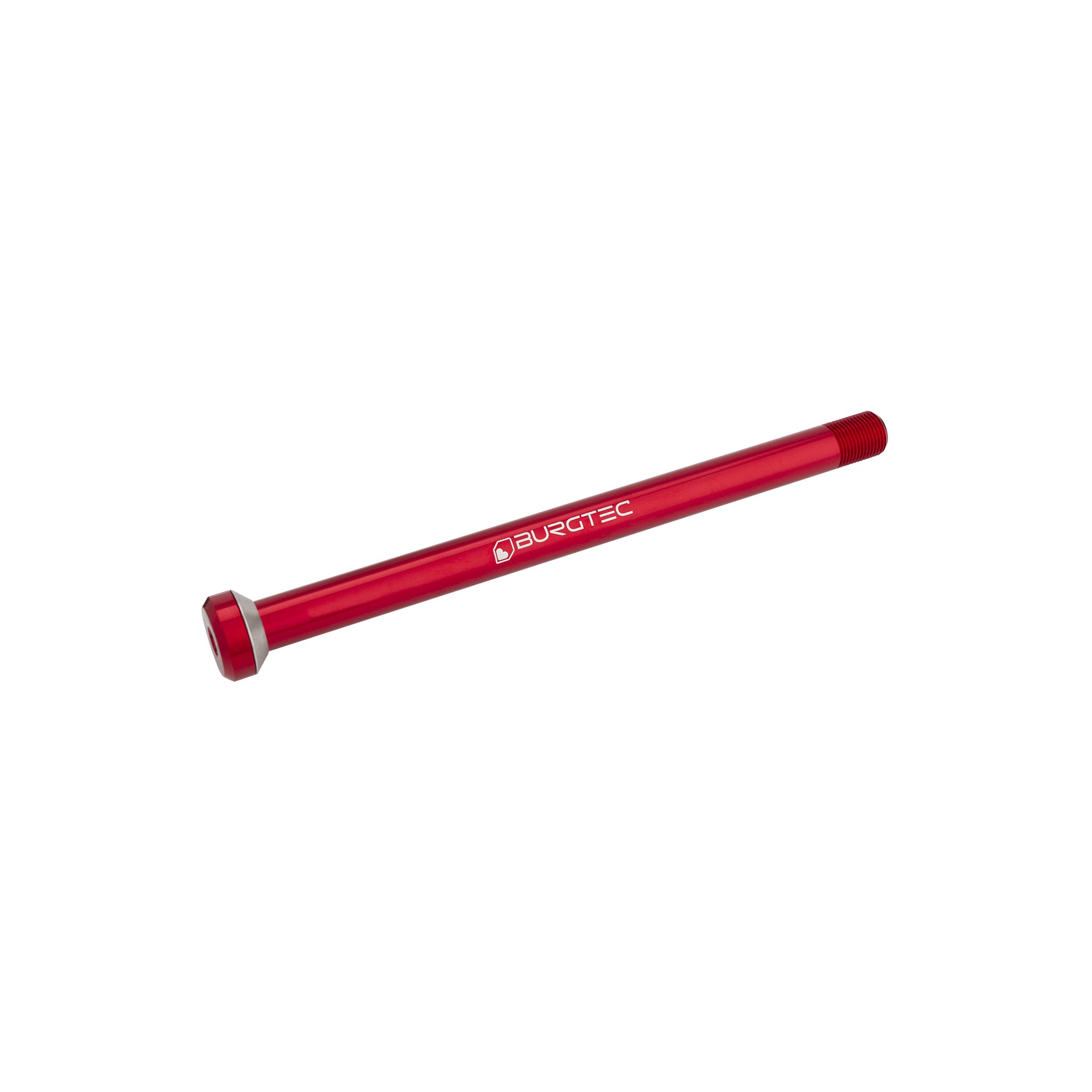 Burgtec Specialized 175.5mm Rear Axle, 12x1.0mm, Race Red-0