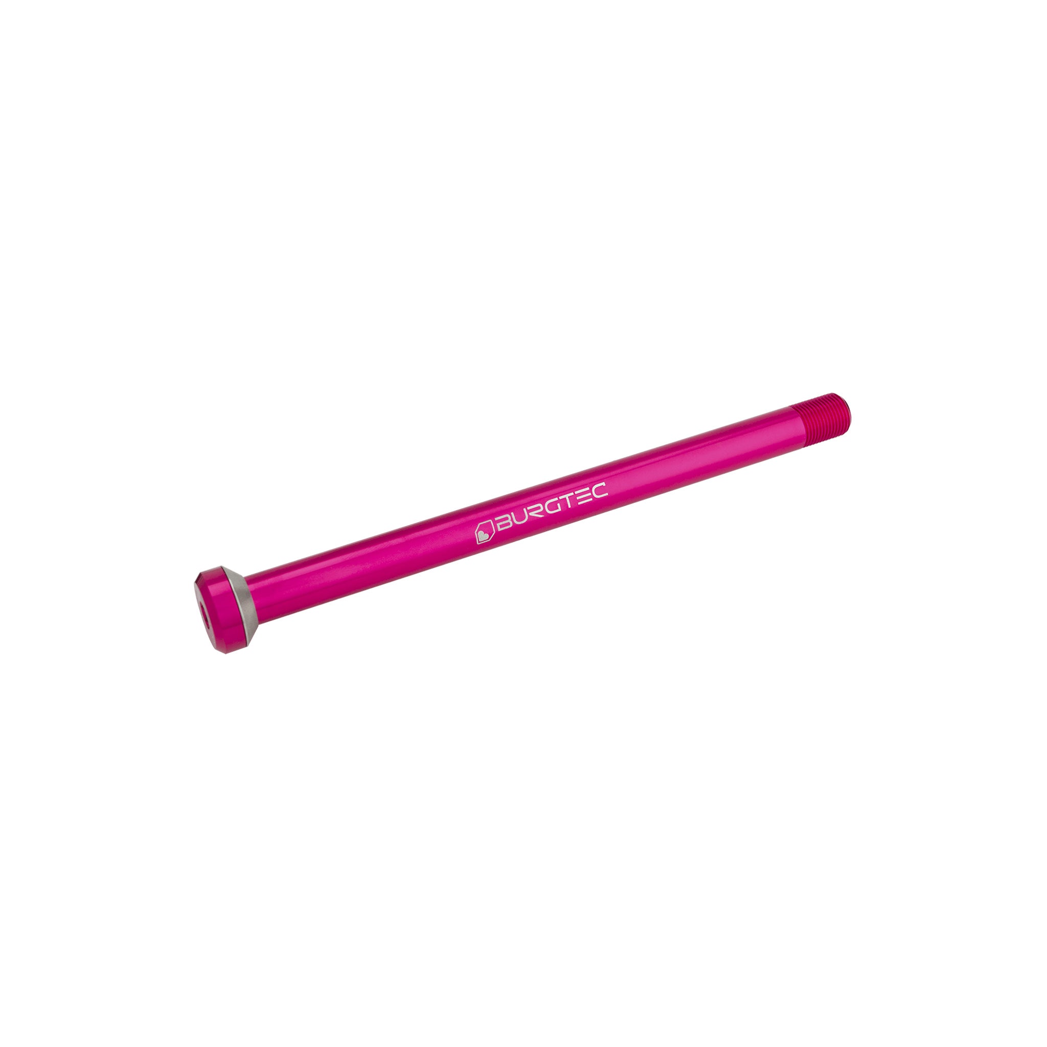 Burgtec Specialized 175.5mm Rear Axle, 12x1.0mm, Toxic Pink-0