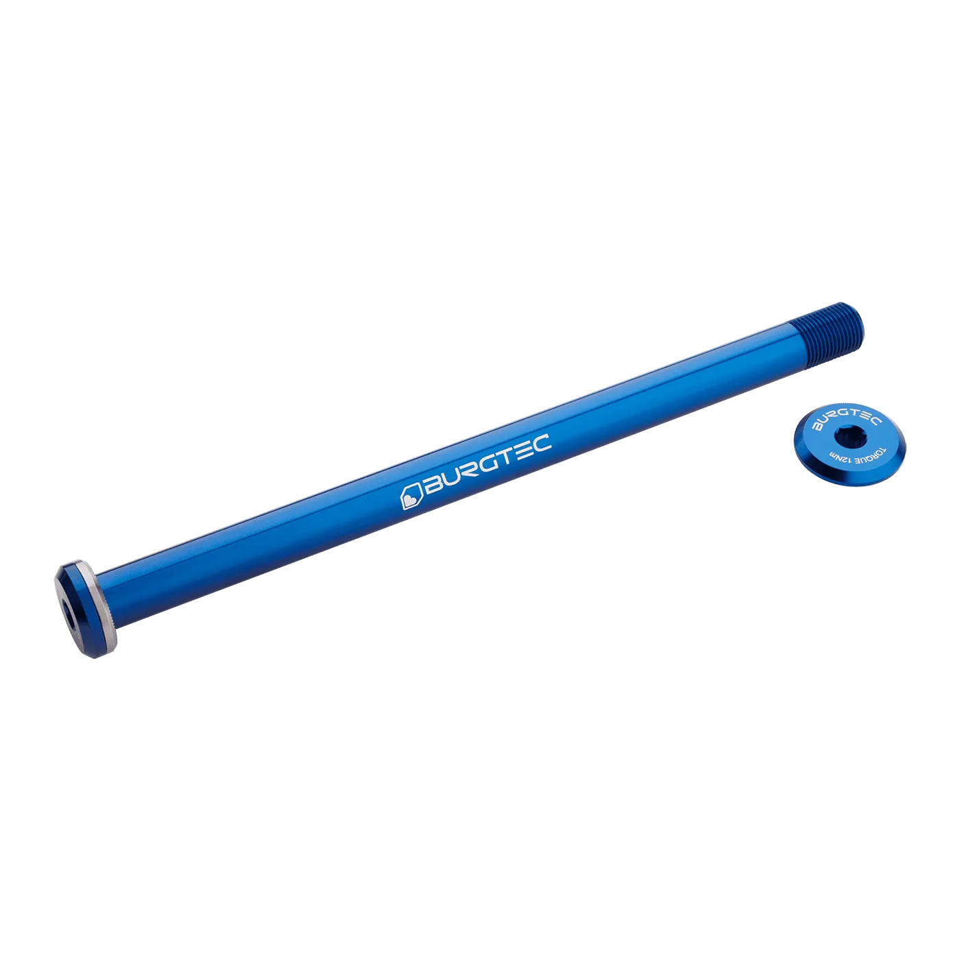 Burgtec Santa Cruz V10 182mm Rear Axle, Deep Blue-0