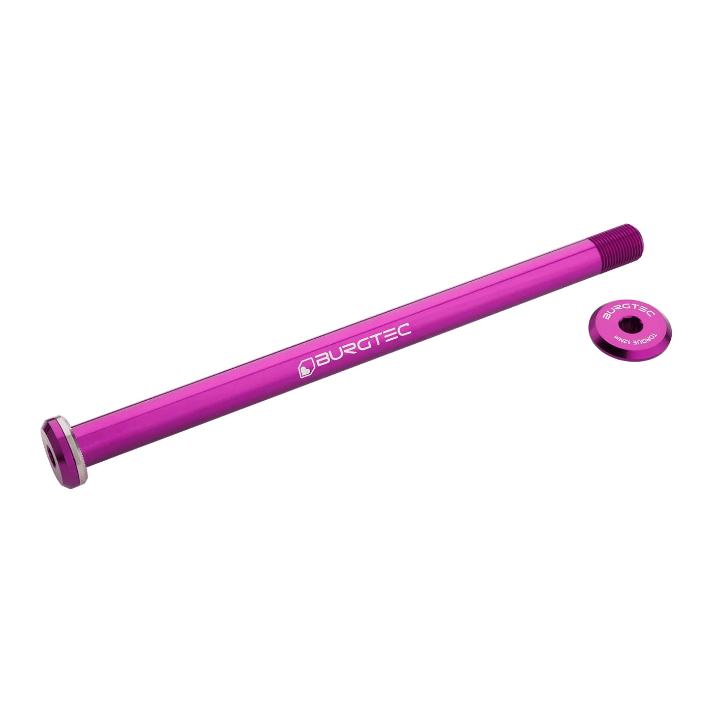 Burgtec Santa Cruz V10 182mm Rear Axle, Purple Rain-0