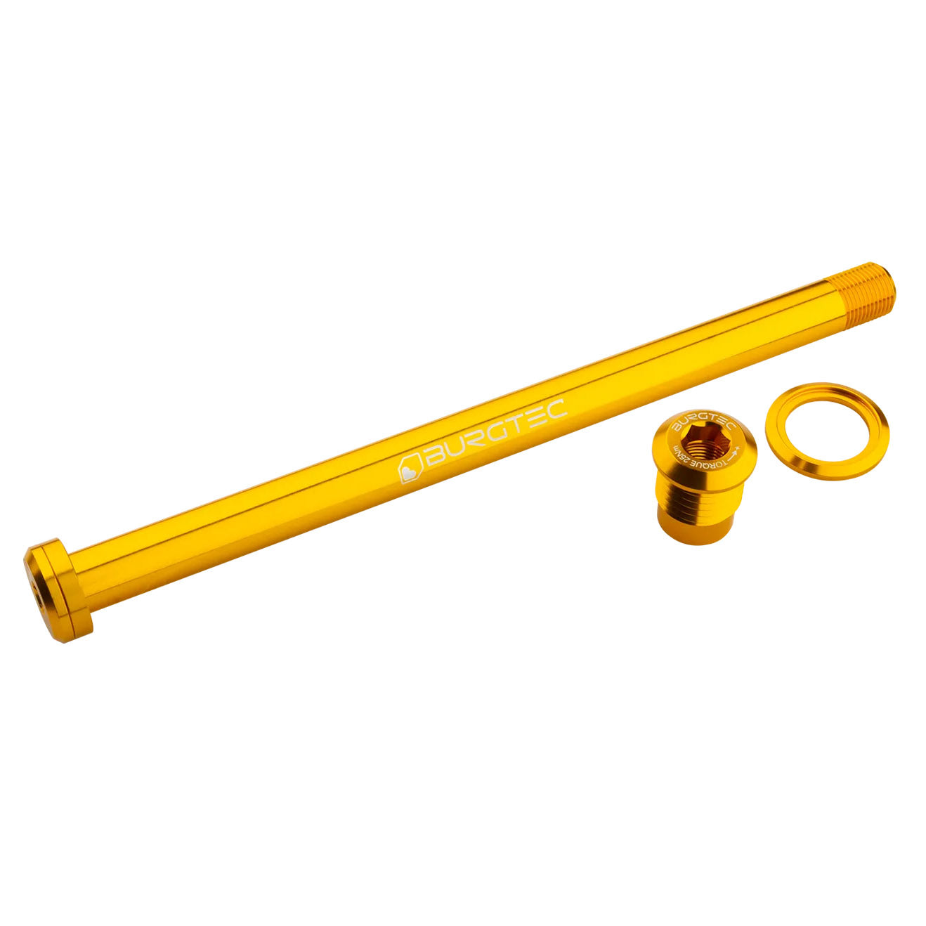 Burgtec 180mm x 12mm 1.00mm Pitch Rear Axle, Burgtec Bullion-0