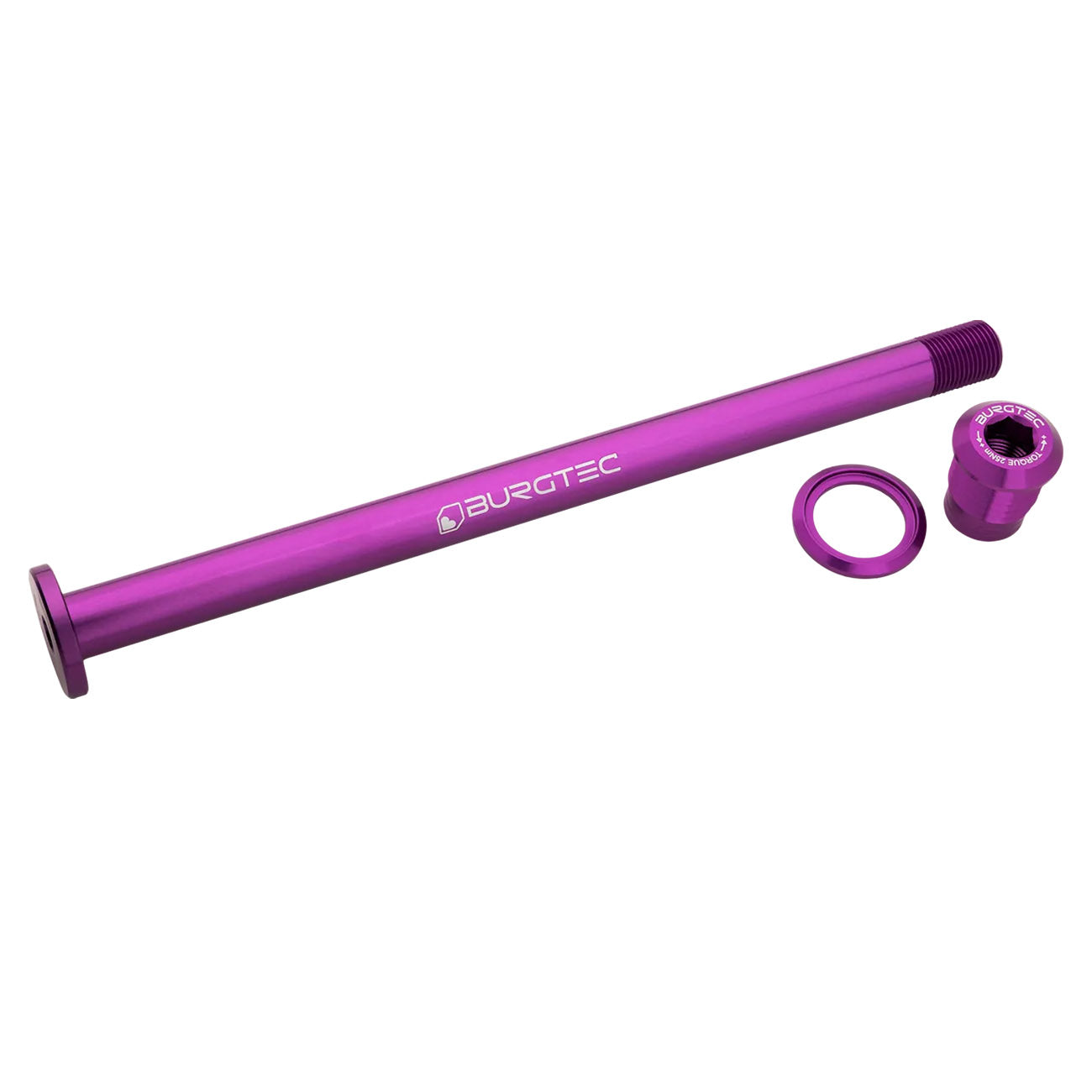 Burgtec Evil 183.5mm UDH Rear Axle, Purple Rain-0