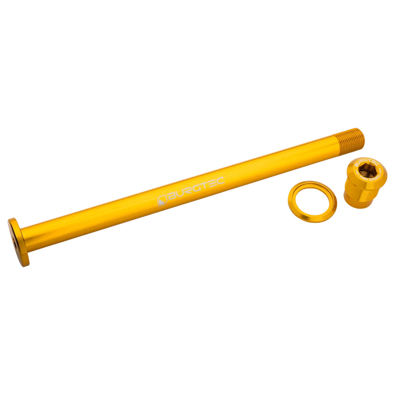 Burgtec Evil 183.5mm UDH Rear Axle, Burgtec Bullion Gold-0