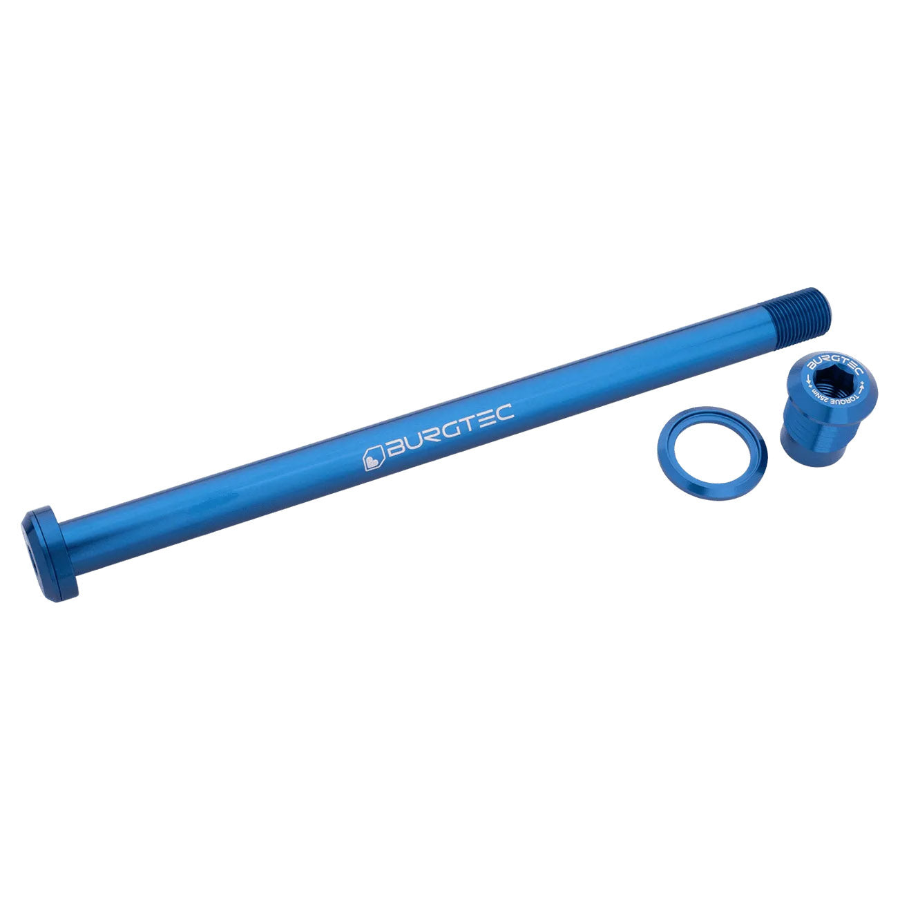 Burgtec Pivot 185.3mm UDH Rear Axle, Deep Blue-0