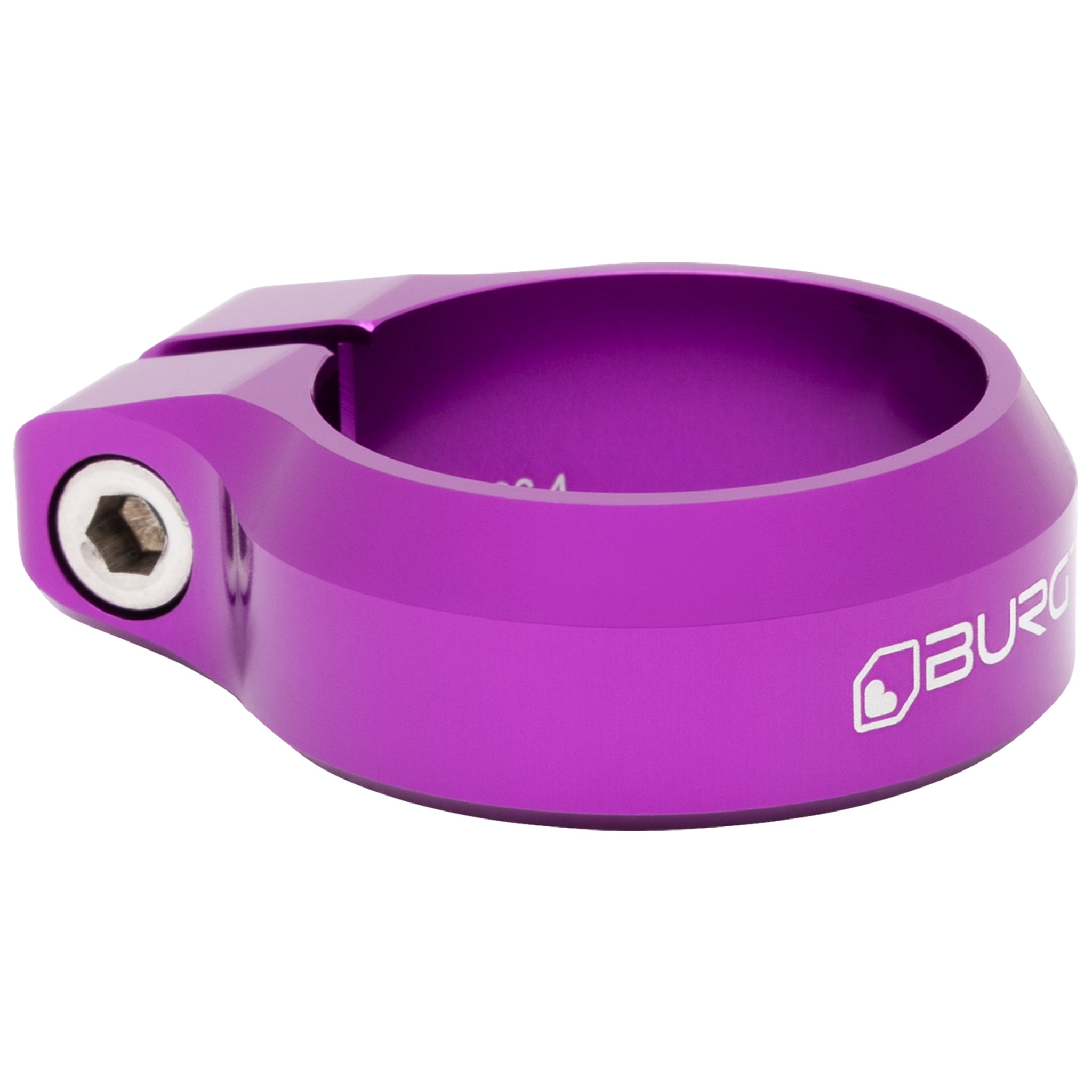 Burgtec Seat Clamp, 36.4mm, Purple Rain-0