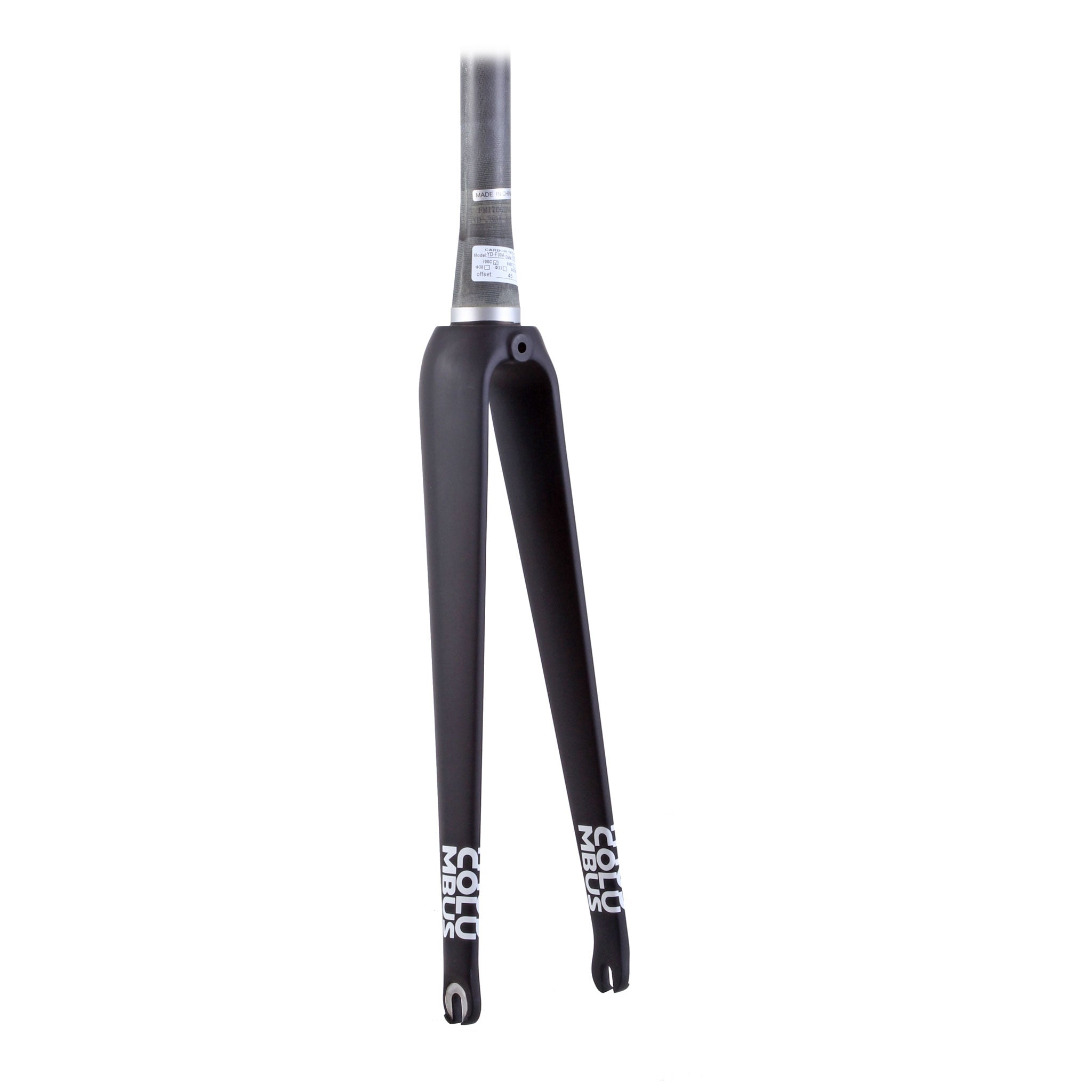 Columbus Futura Caliper Carbon Fork 1.5"(45mm) Taper, Black-0