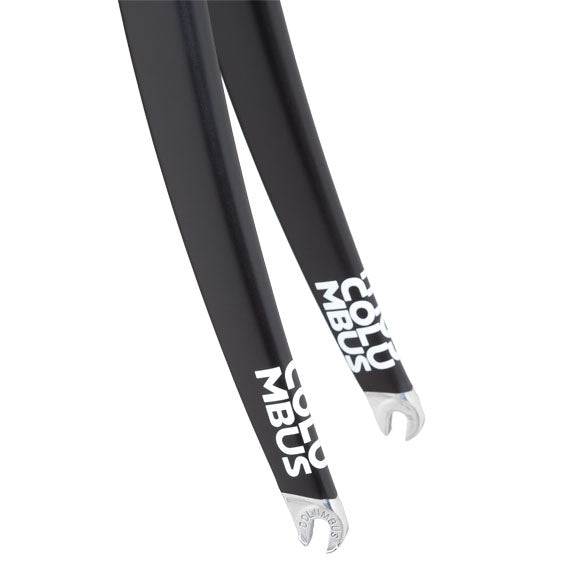 Columbus Minimal Carbon Fork 1" Straight, 45mm Rake, Black-1