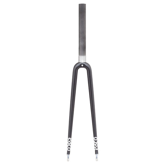 Columbus Minimal Carbon Fork 1" Straight, 45mm Rake, Black-2