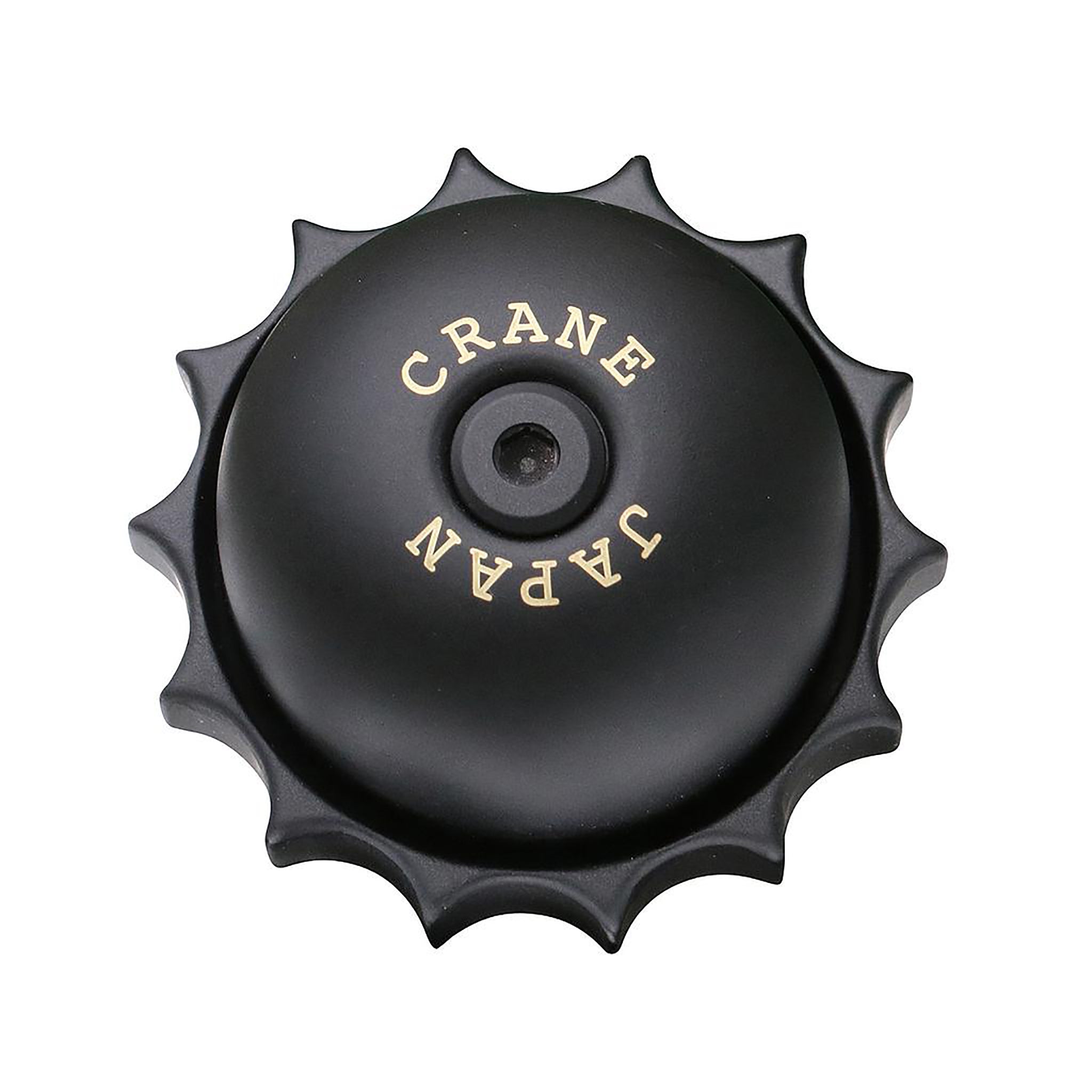 Crane Bell Co E-Ne Revolver Bell, Stealth Black-0