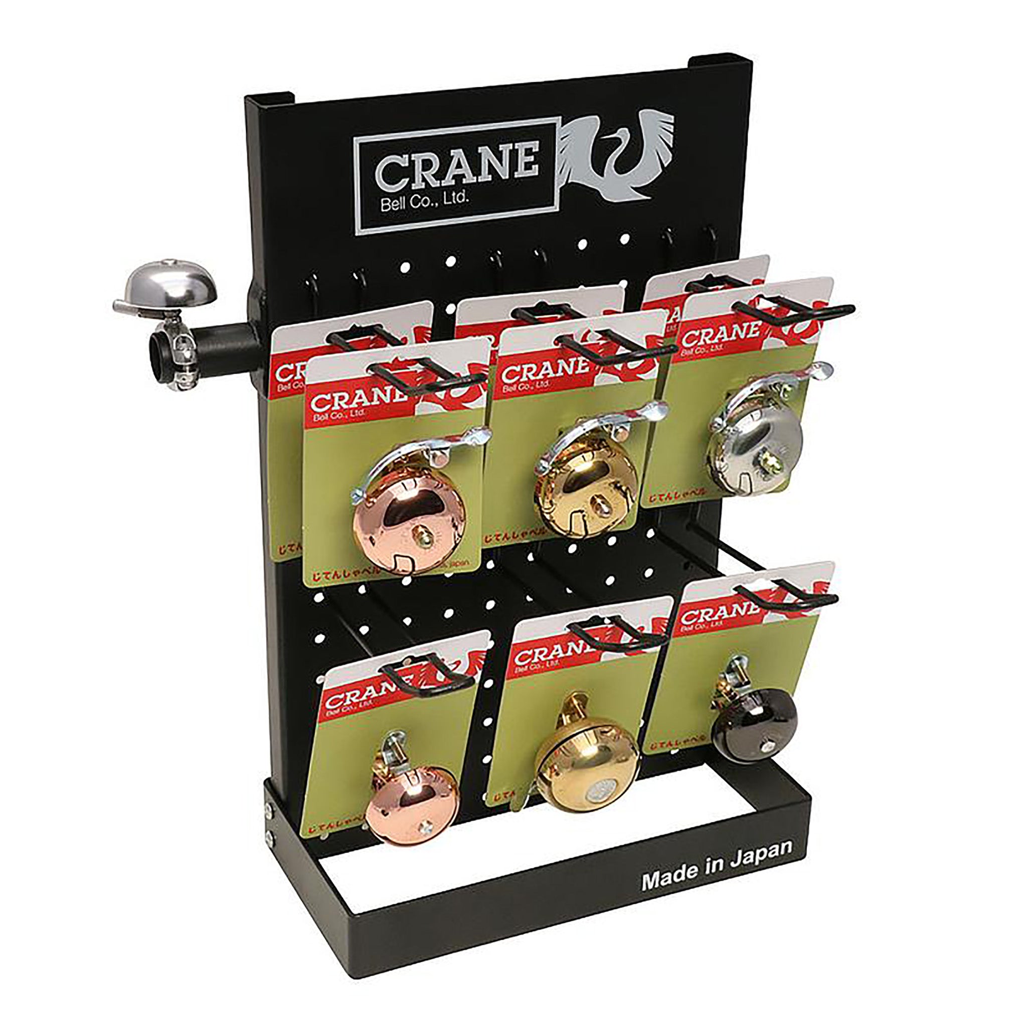 Crane Bell Co Bell POP Display, 6 Hooks-0