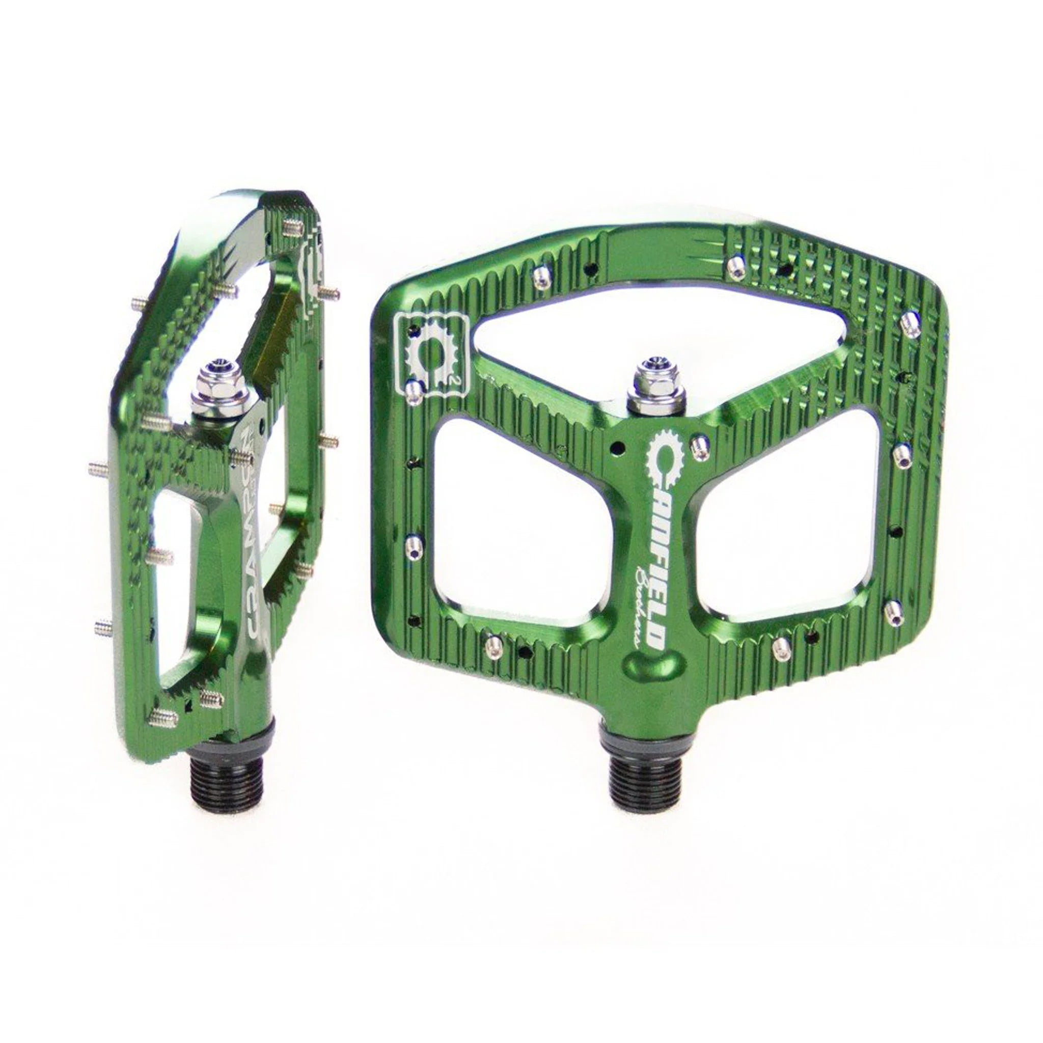 Canfield Crampon Ultimate Pedals, PNW Green-0