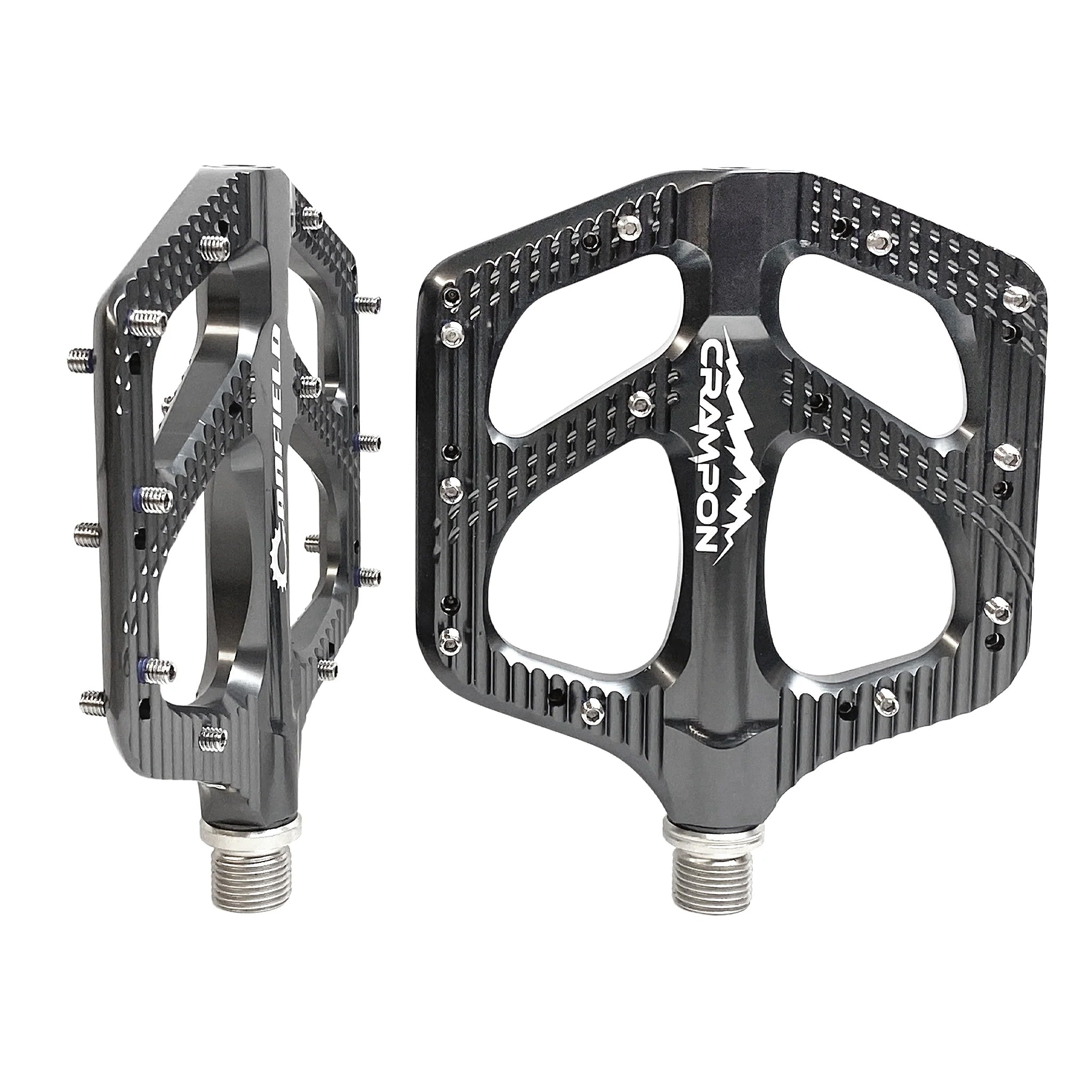 Canfield Crampon Mountain Pedals, Gray-0