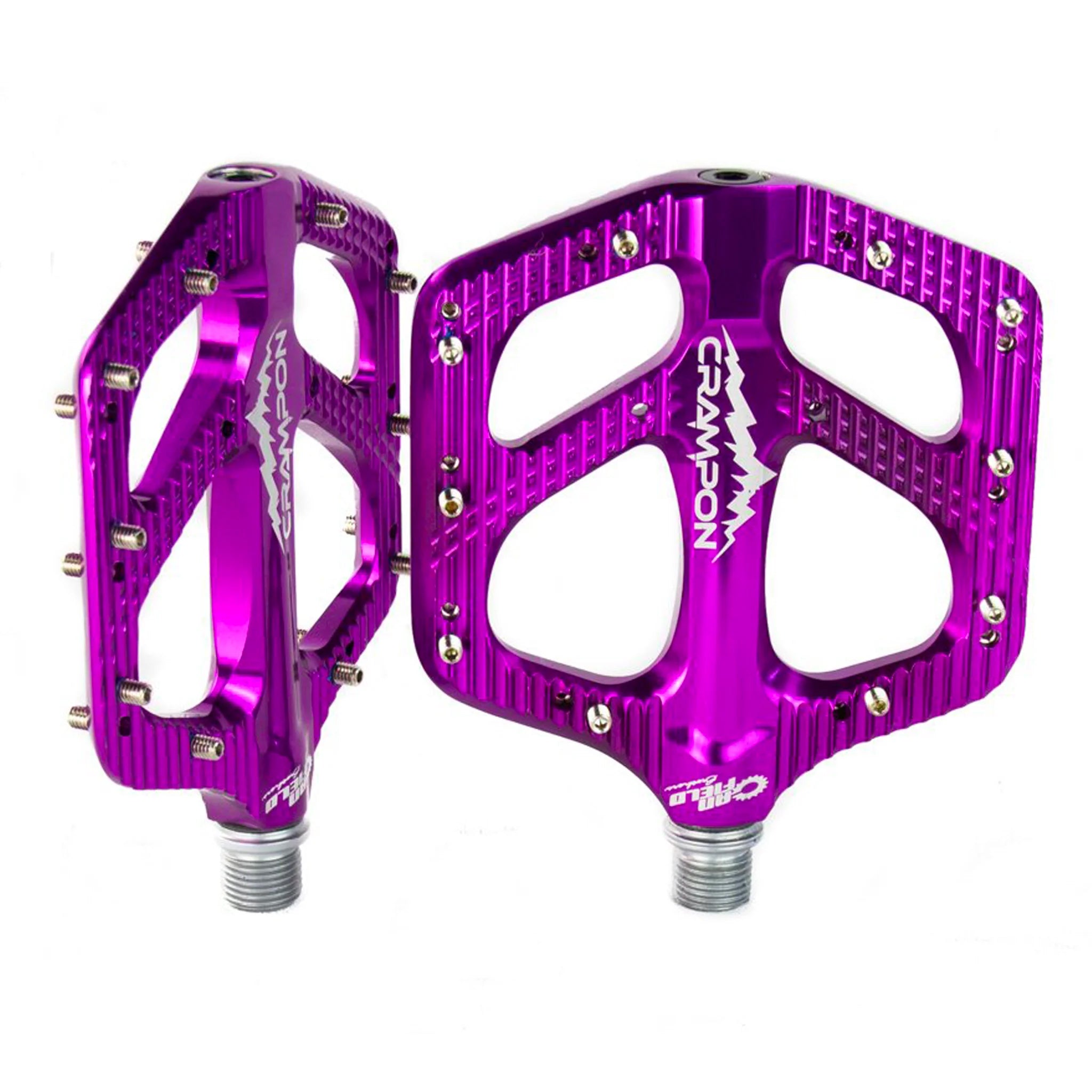 Canfield Crampon Mountain Pedals, Purple-0
