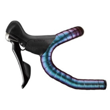 Ciclovation Leather Touch Handlebar Tape, Aurora Blue NLA-0