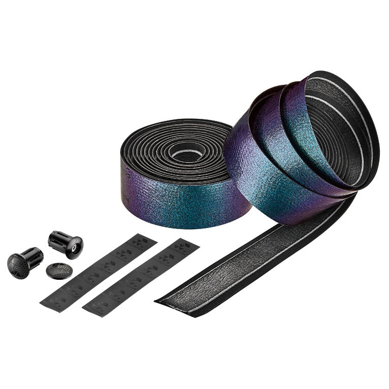 Ciclovation Leather Touch Handlebar Tape, Aurora Blue NLA-1