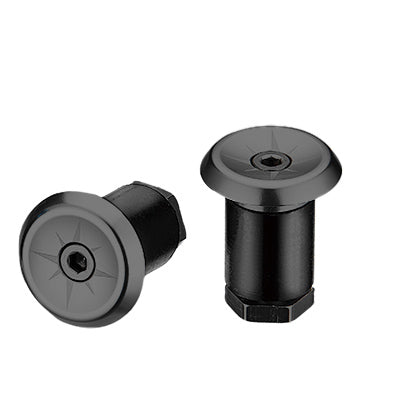 Ciclovation Vortex Lock-In Bar End Plug Black NLA-0