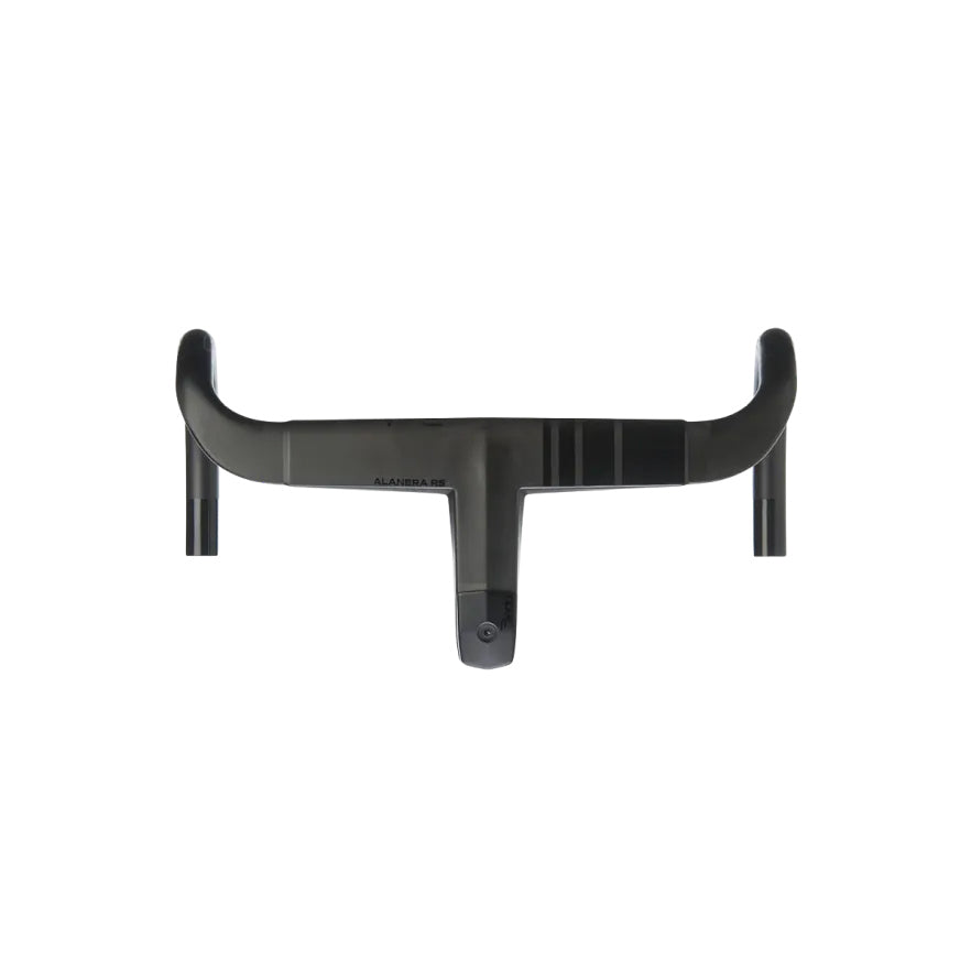 Deda Elementi Alanera Integrated Carbon Bar, Blk,130mm x 42cm-0