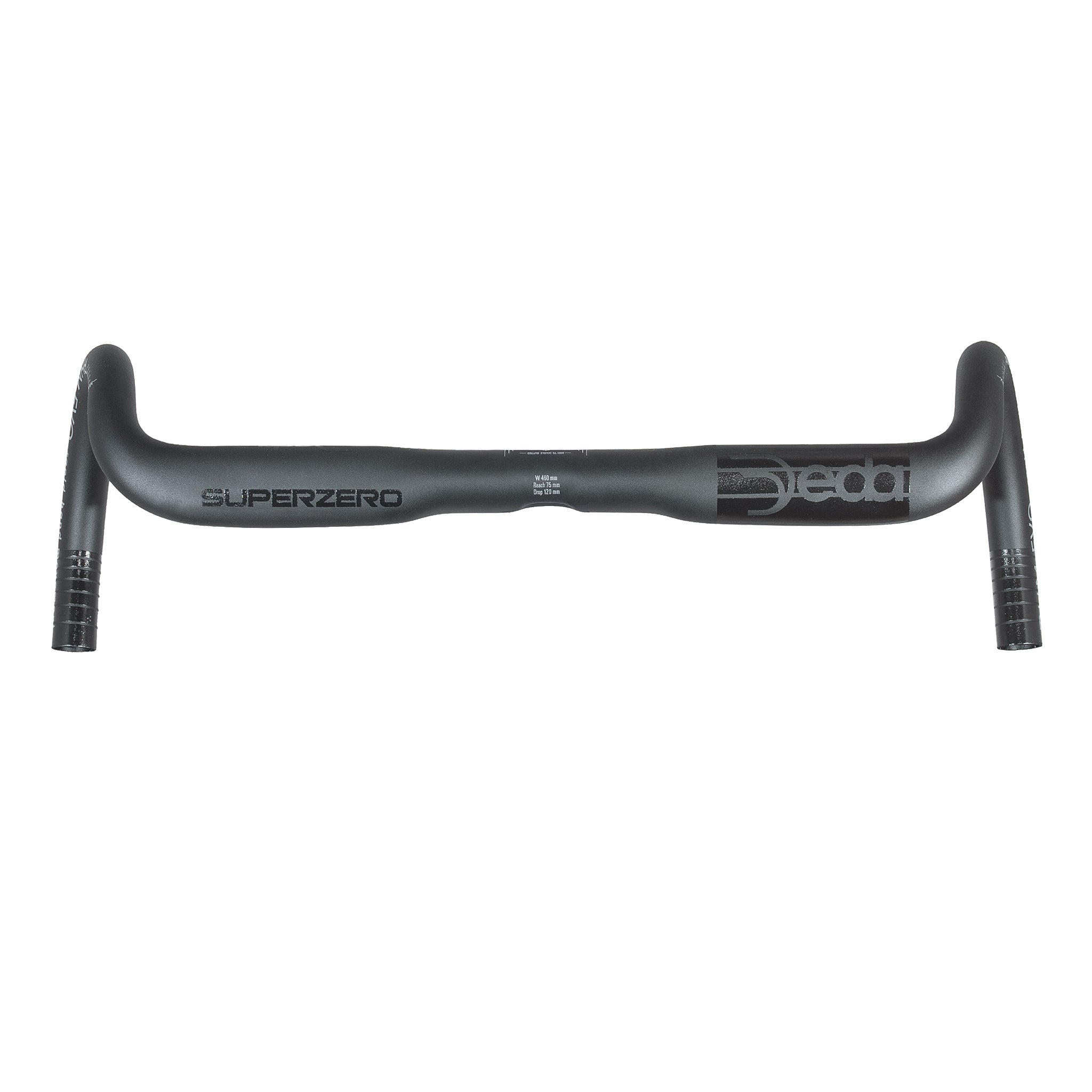 Deda Elementi Superzero Gravel RHM-EVO Alloy Bar, 46cm, Black-1
