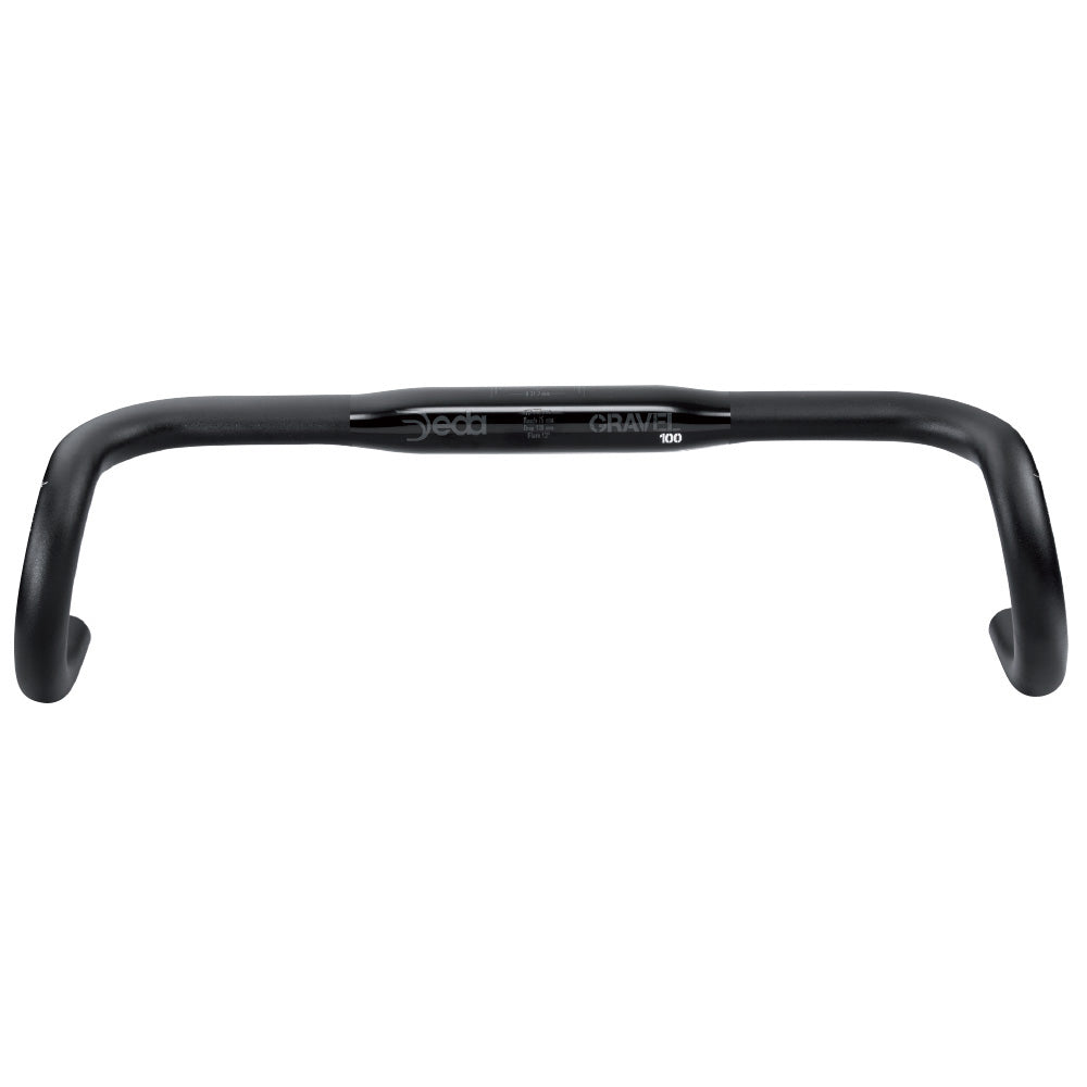 Deda Elementi Gravel 100 RHM Alloy Bar, (31.8) Blk - 46cm NLS-0