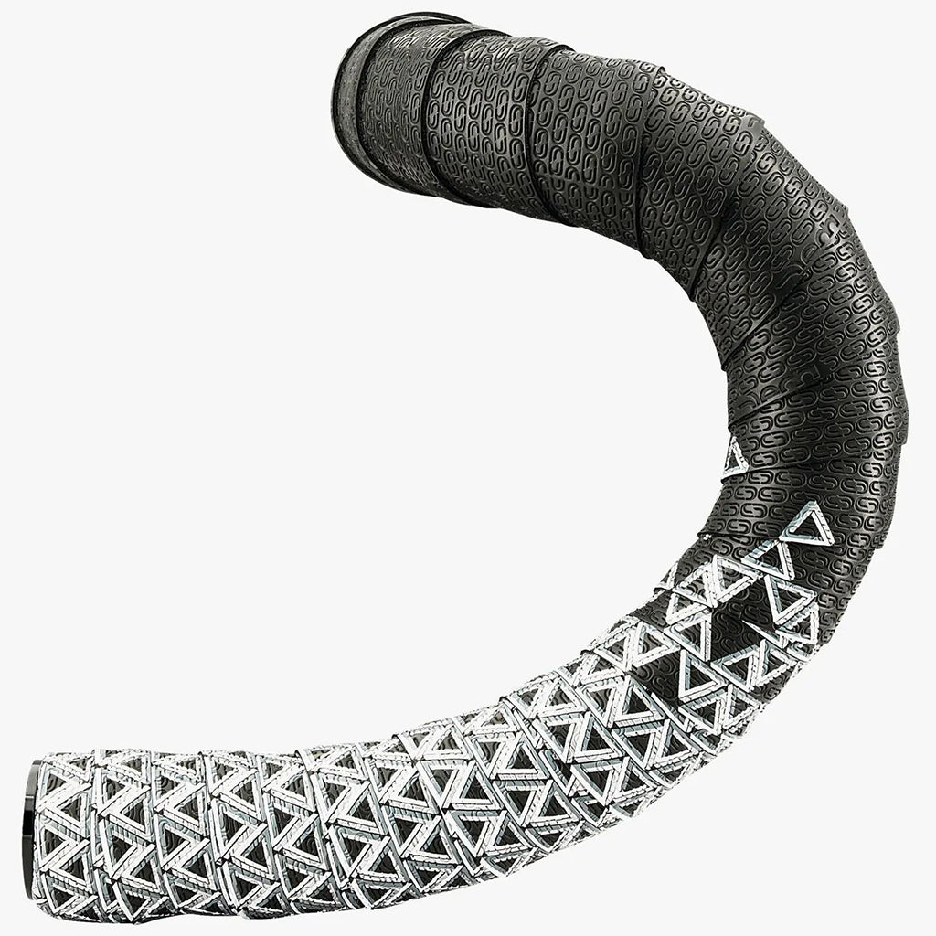 Deda Elementi Loop Handlebar Tape, Black/Silver-0